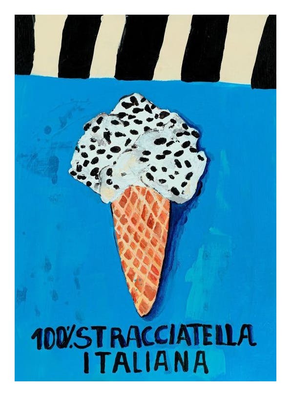 Karolina Mila - Stracciatella Poster (50x70 cm)- Karolina Mila