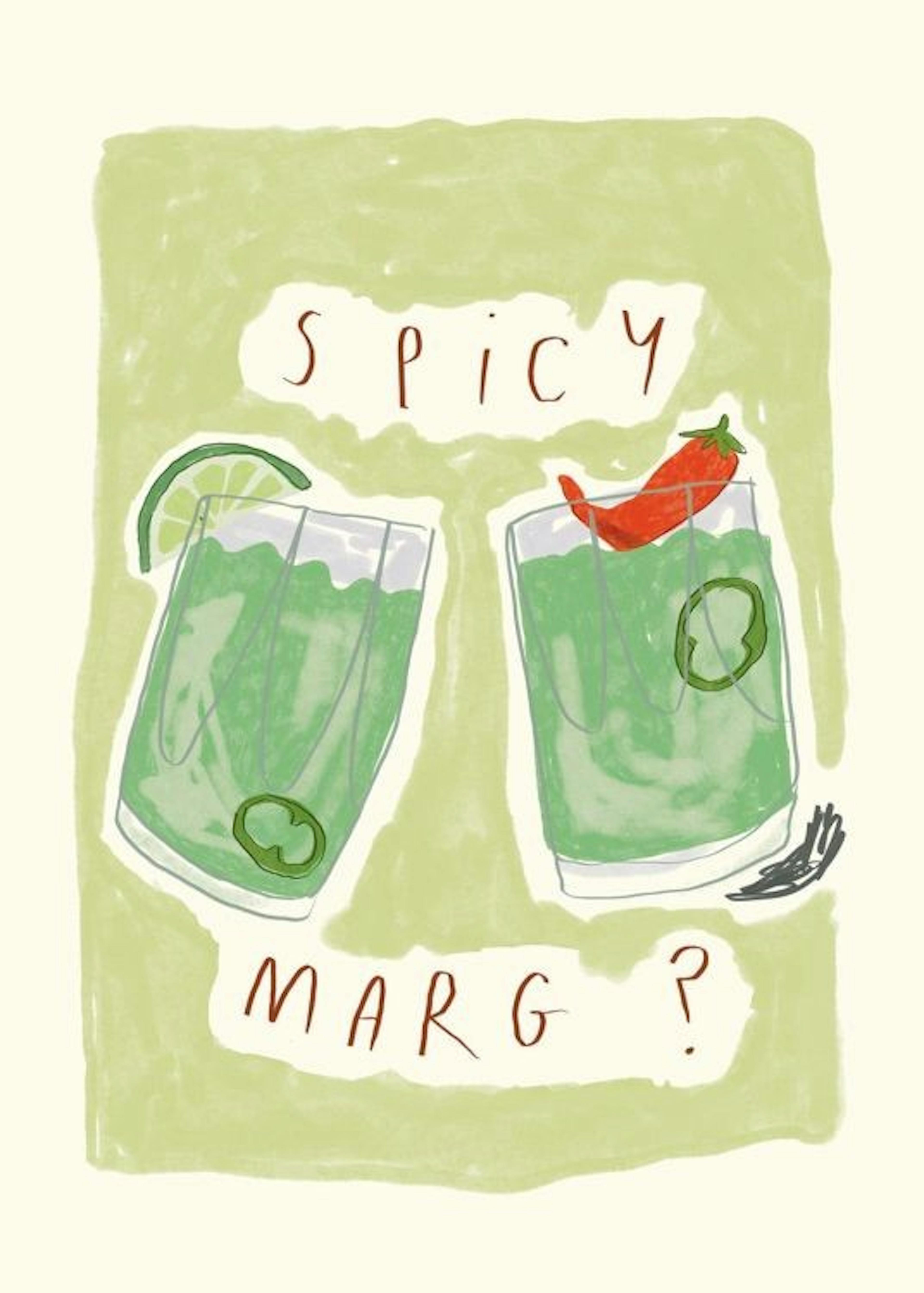 Lauren Emmett - Spicy Marg Poster