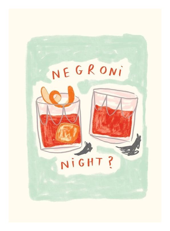 Lauren Emmett - Negroni Affiche (21x30 cm) - Lauren Emmett