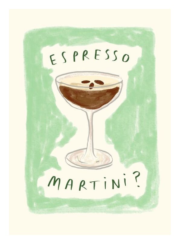 Lauren Emmett - Espresso Martini Poster (21x30 cm)