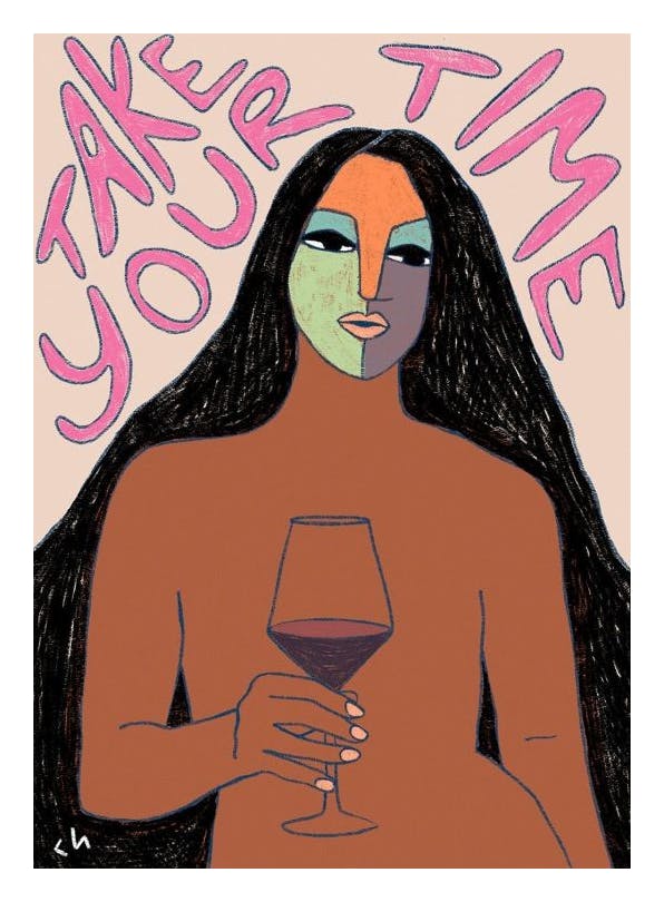 Cortney Herron - Take Your Time Poster (30x40 cm)- Cortney Herron