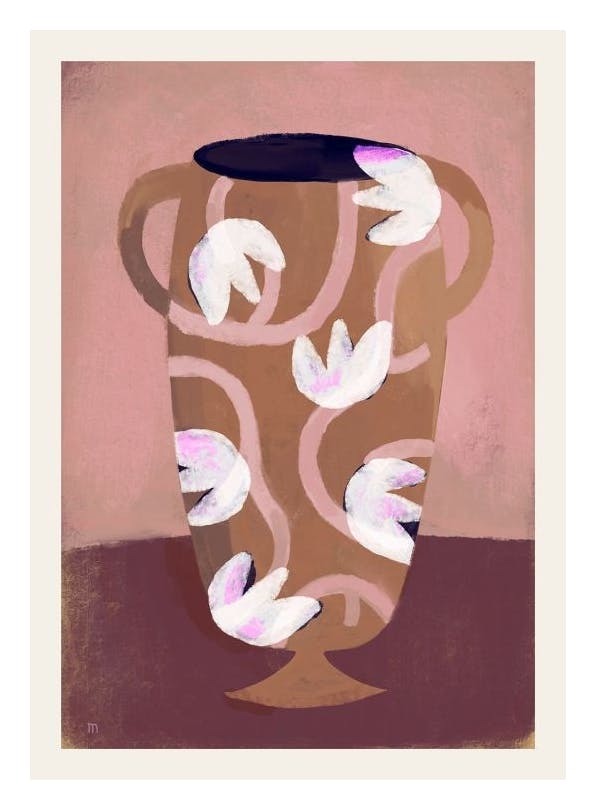 Marco Marella - Flowered Vessel Poster (30x40 cm)