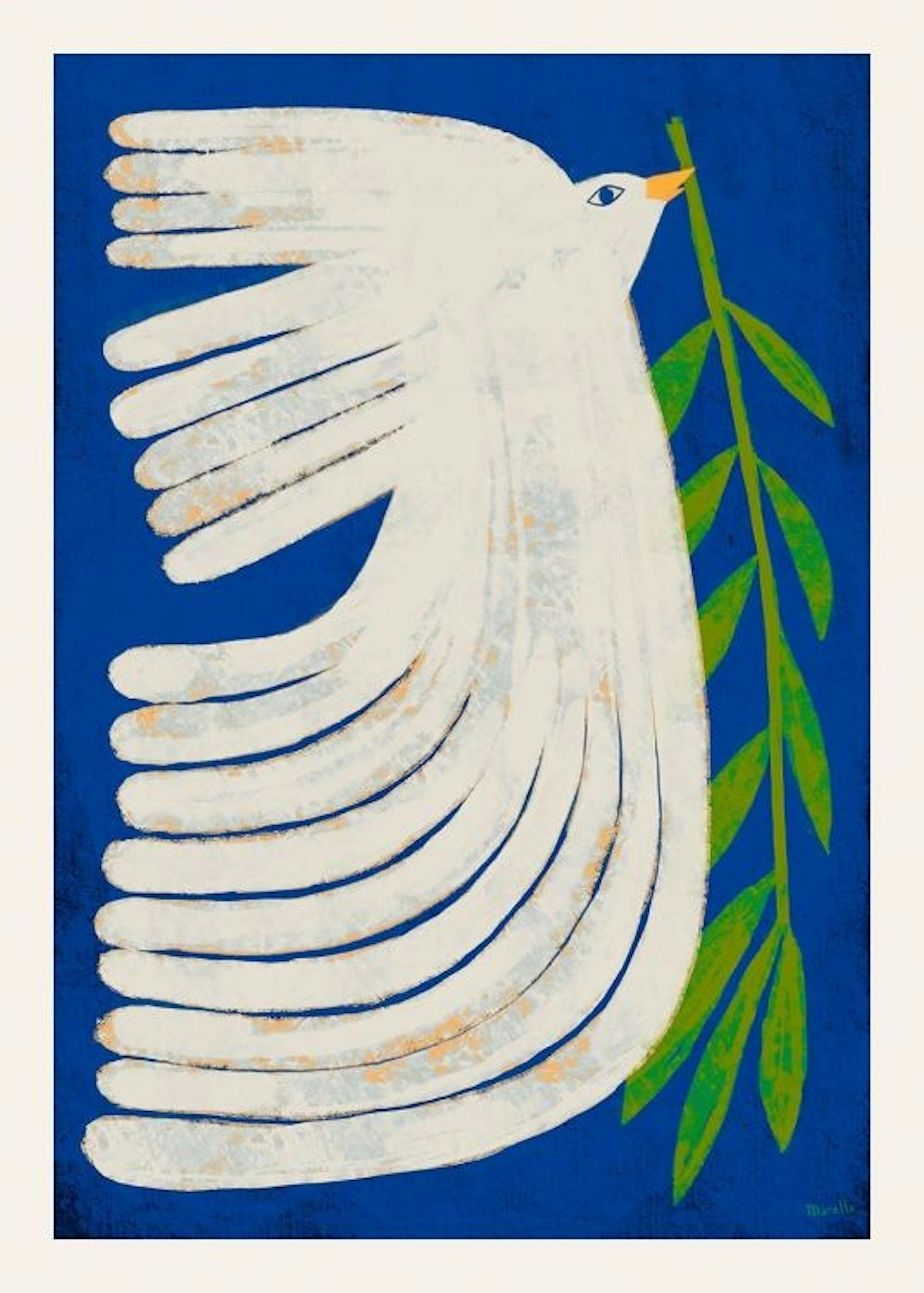 Marco Marella - Peace Dove Affiche