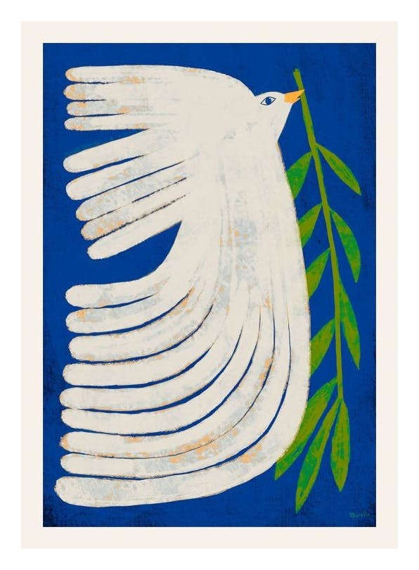 Marco Marella - Peace Dove Poster (30x40 cm)