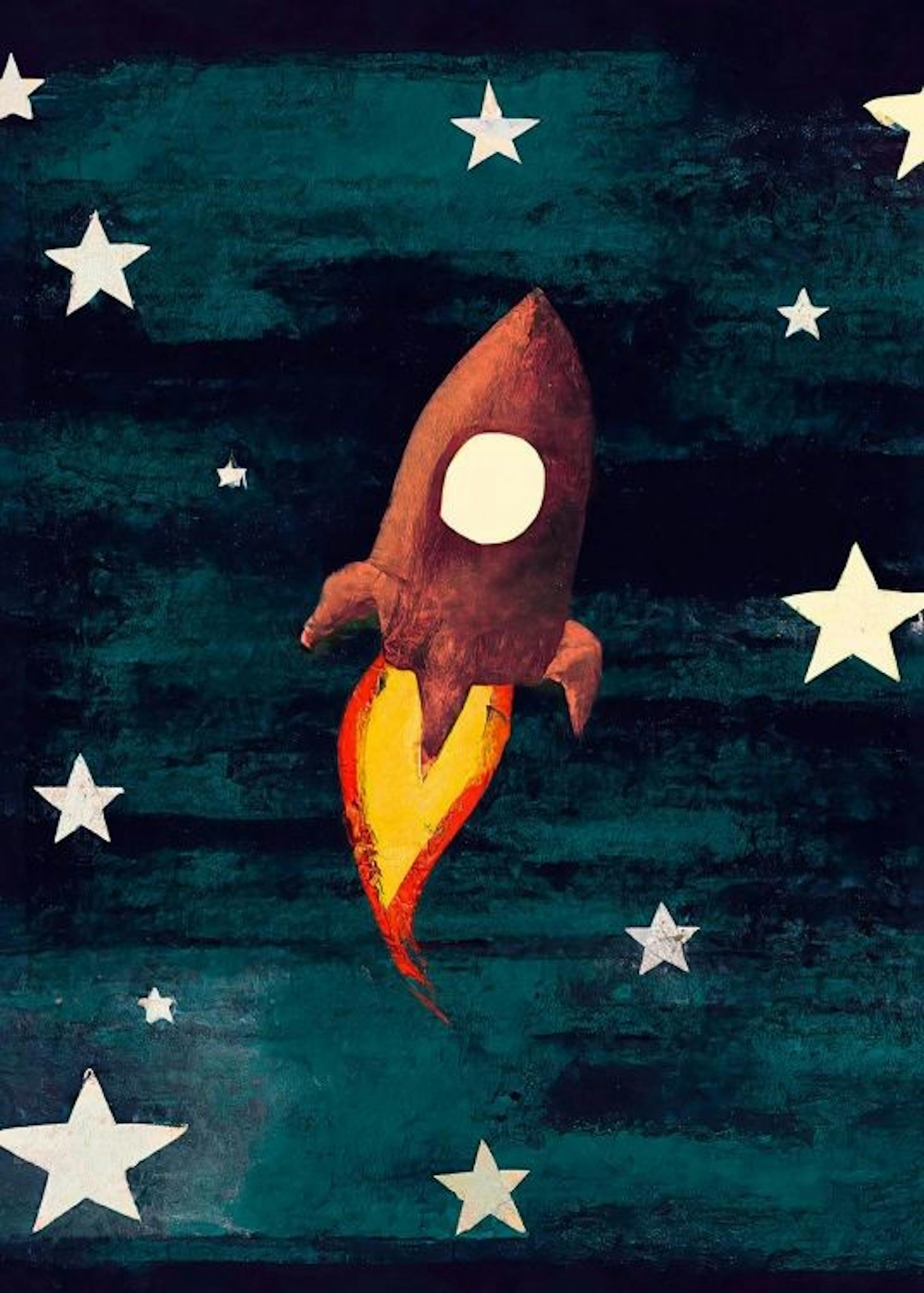 Merel Takken - Rocket Love Poster