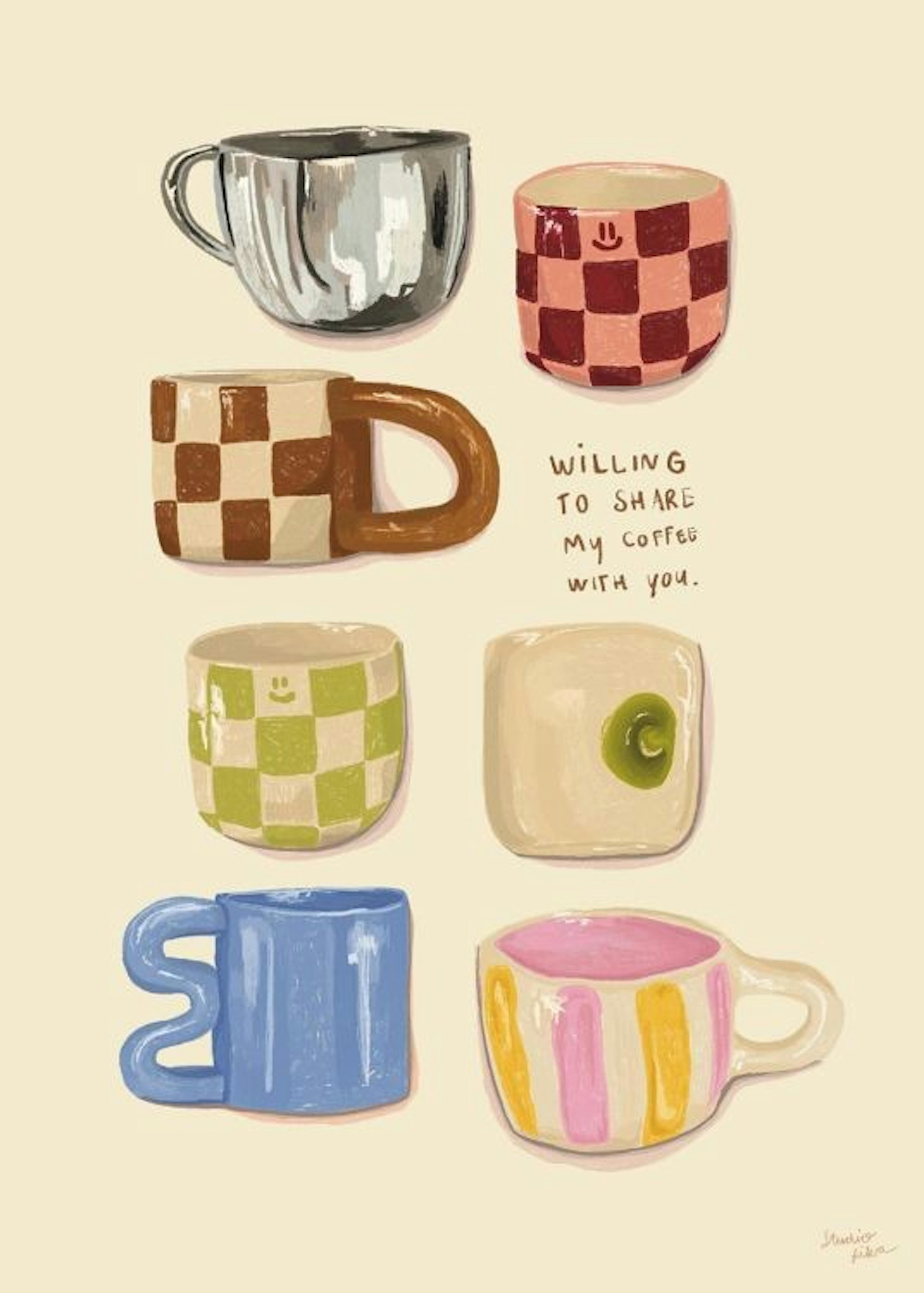 Loïs Langenberg - Willing to share my Coffe with you Affiche 0