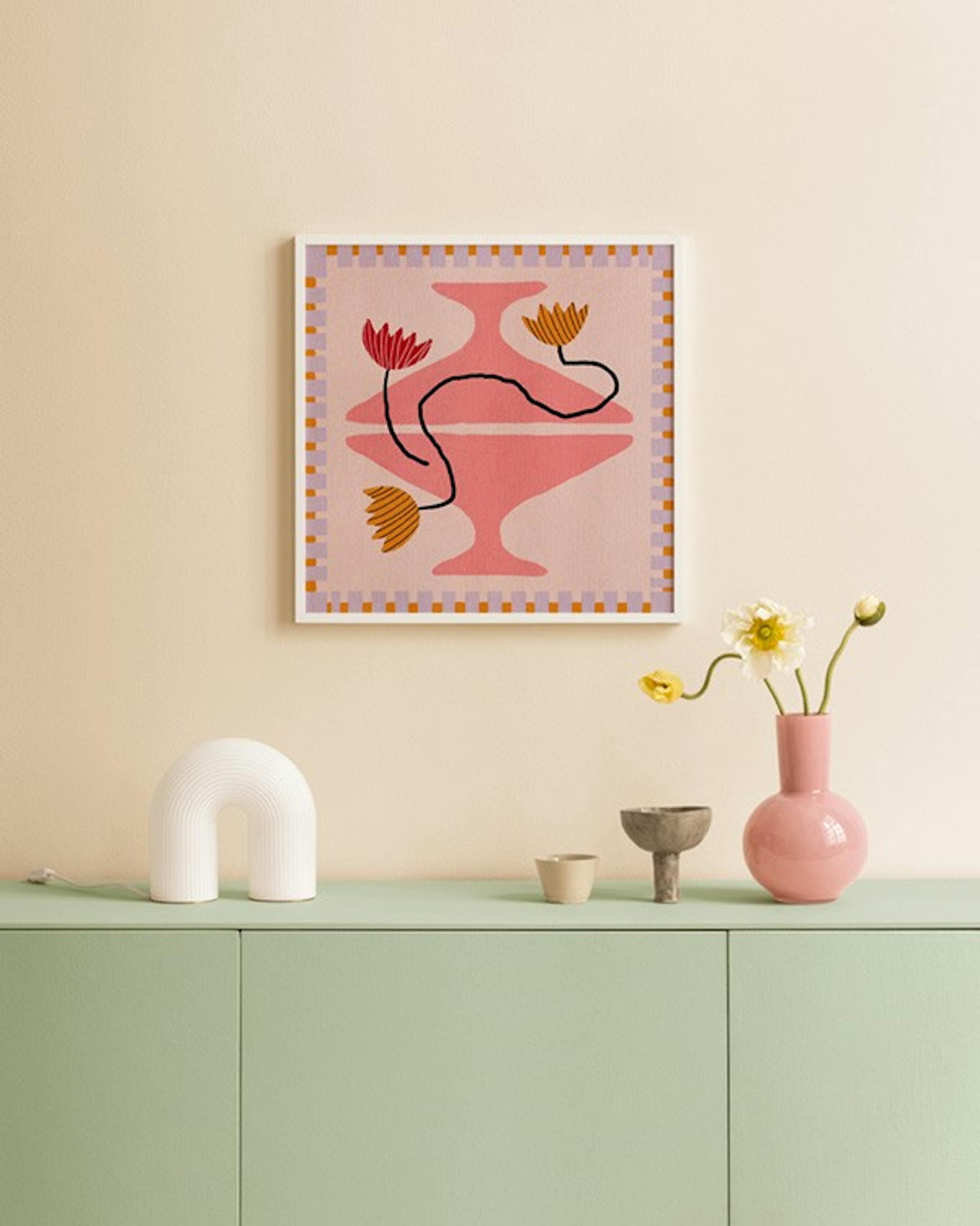 Shatha Al Dafai - Out of Vase Blooms 8 Print