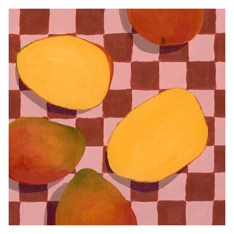 Lauren Bencivengo - Checker No. 2 Poster (50x50 cm)