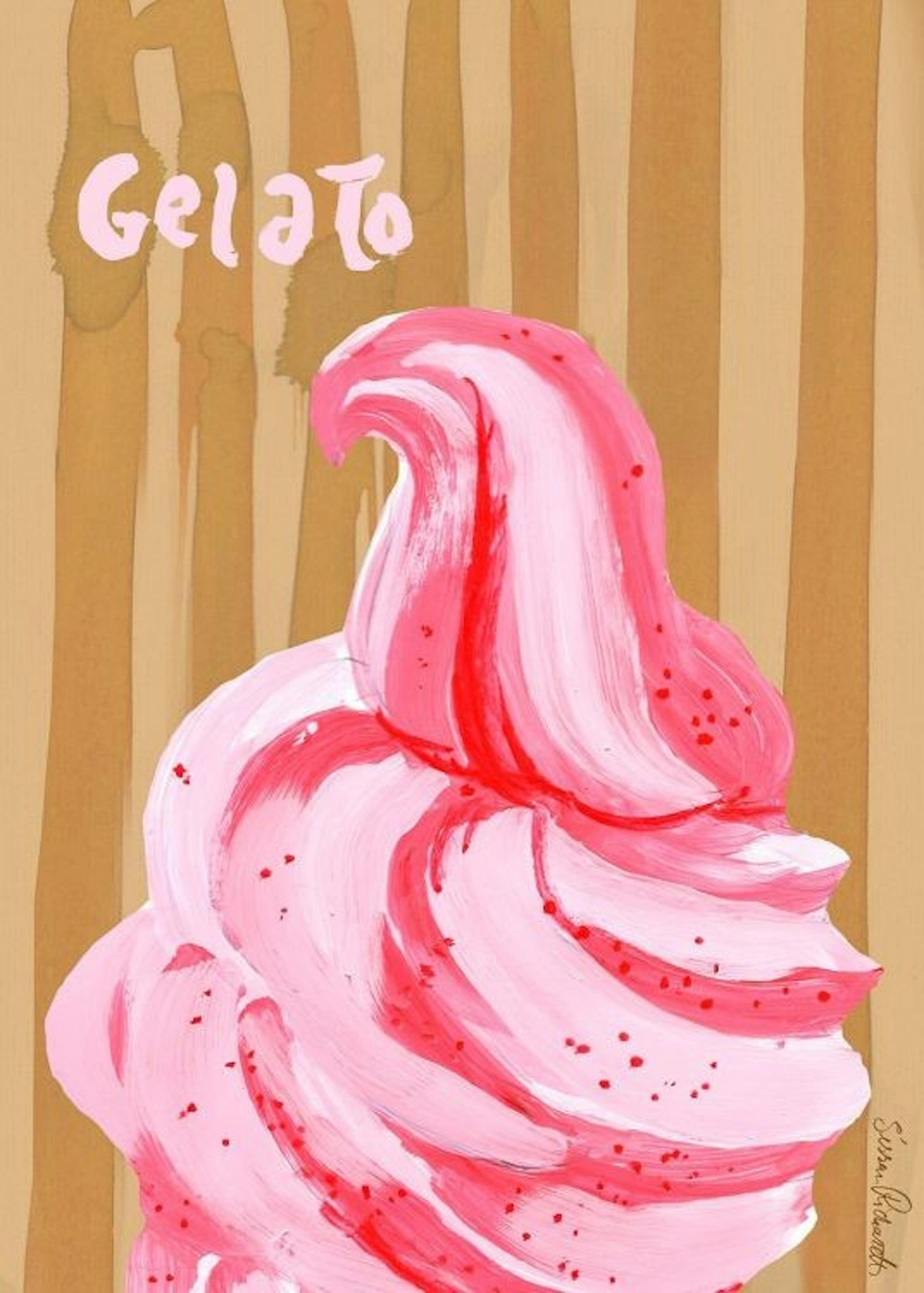 Sissan Richardt - Gelato Plakát 0