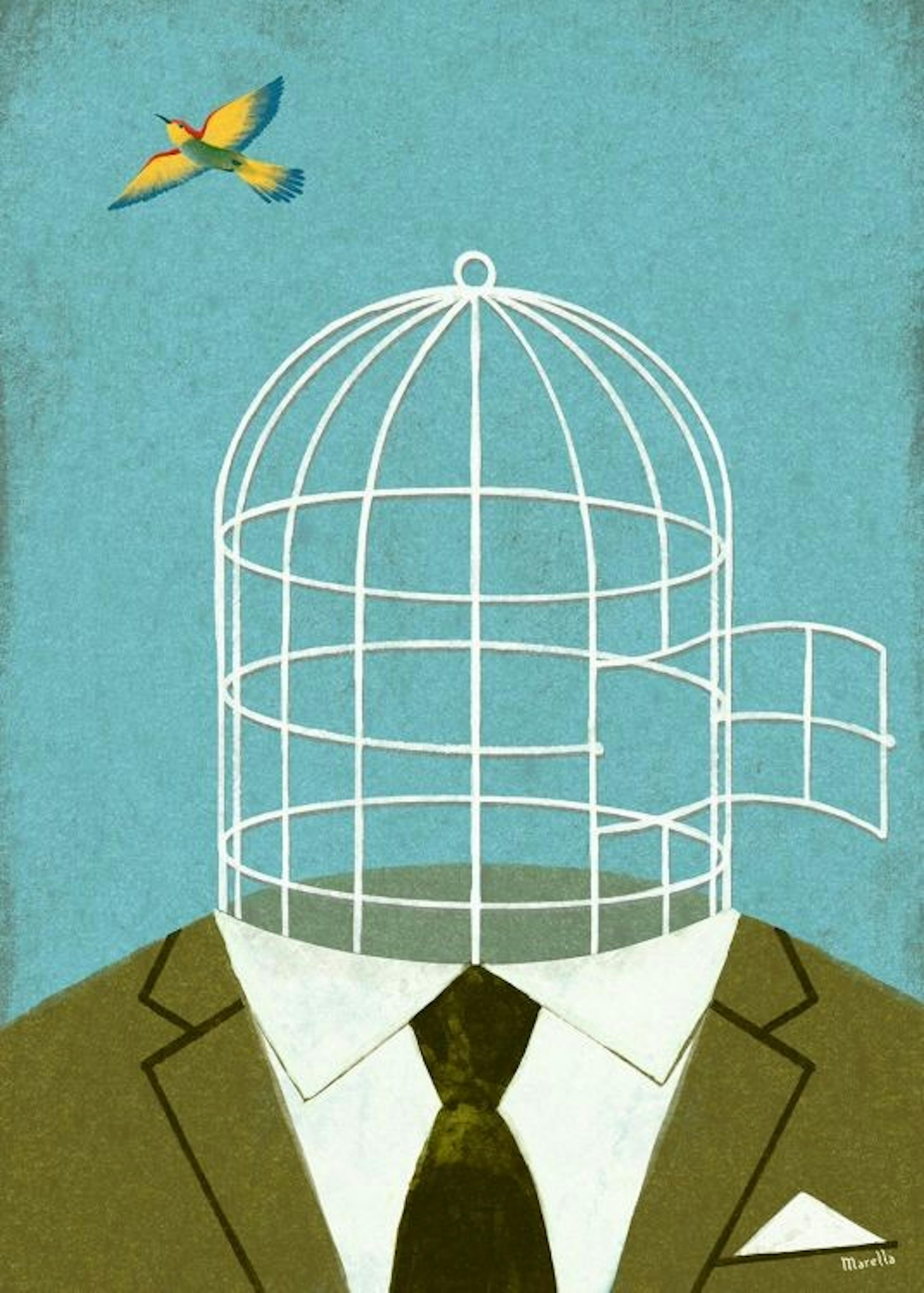 Marco Marella - Fly Free Poster 0