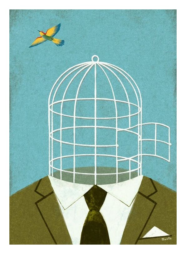 Marco Marella - Fly Free Affiche (30x40 cm) - Marco Marella