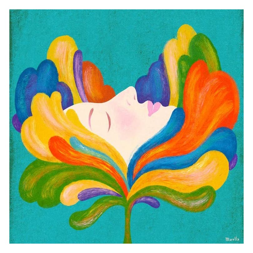 Marco Marella - Blossoming Affiche (50x50 cm) - Marco Marella