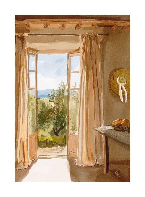 Ekaterina Zagorska - Somewhere I Want to Be Poster (50x70 cm)