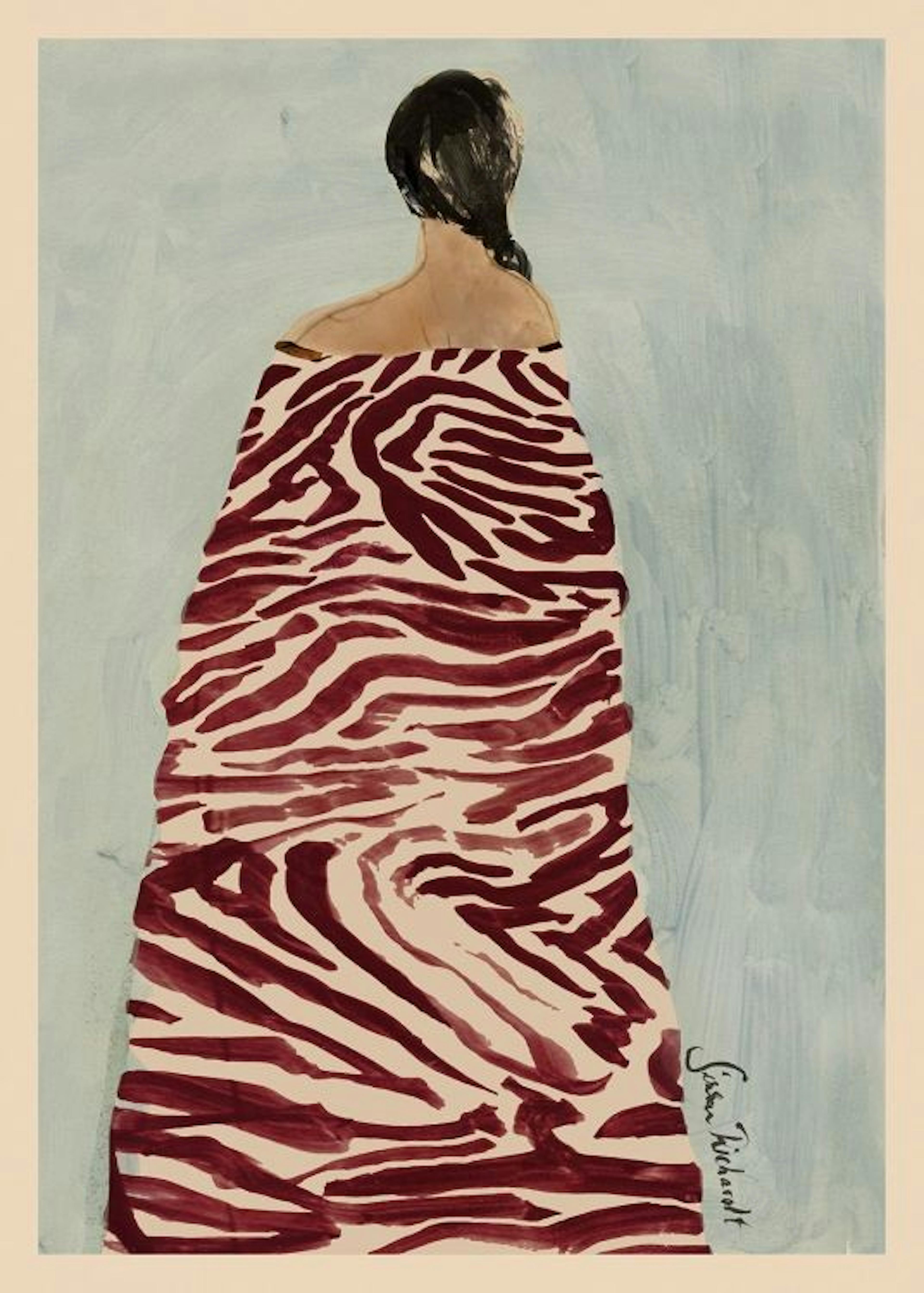 Sissan Richardt - Zebra Robe Plakát 0