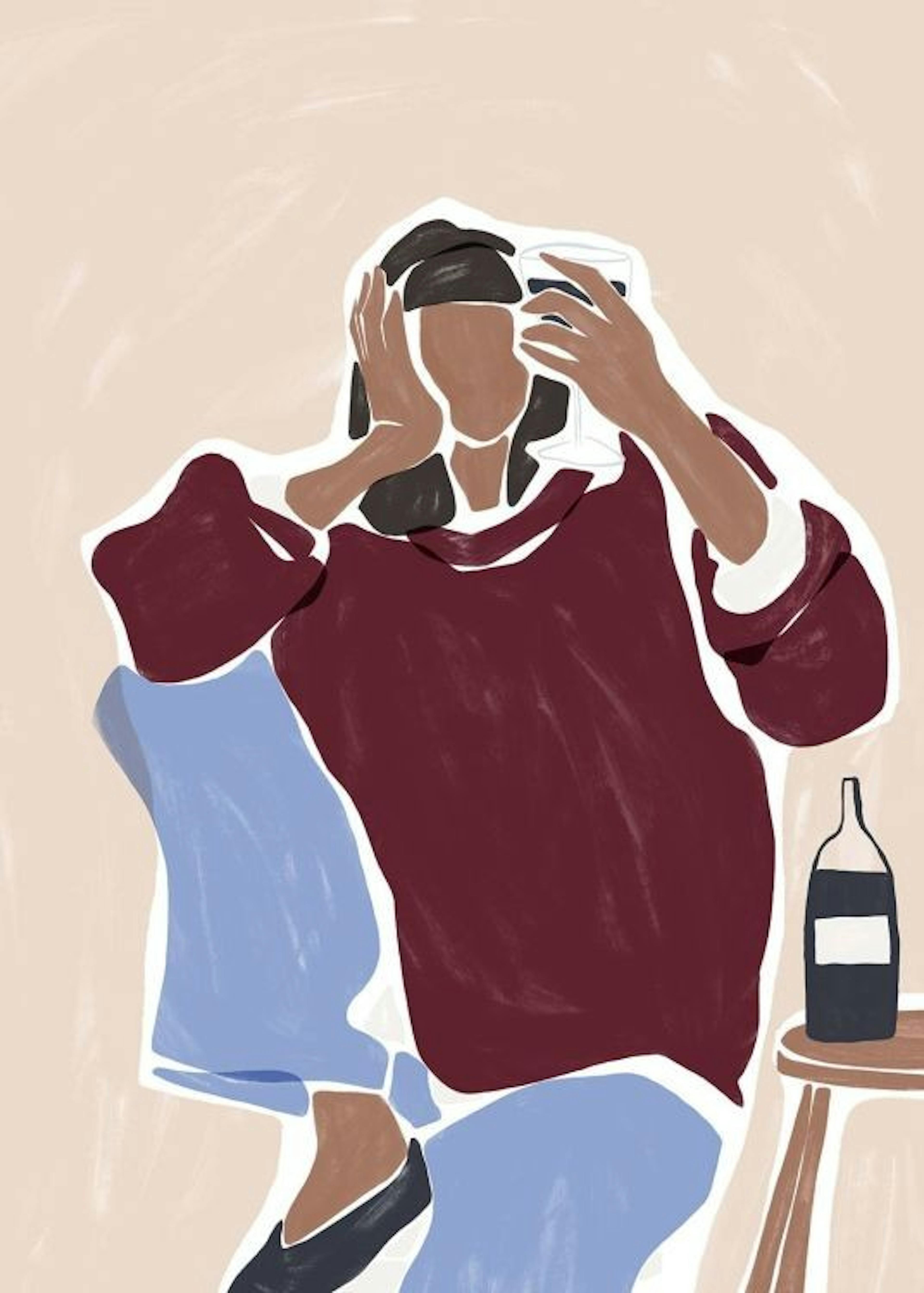 Ivy Green - Friday Night Fever Illustration Print 0