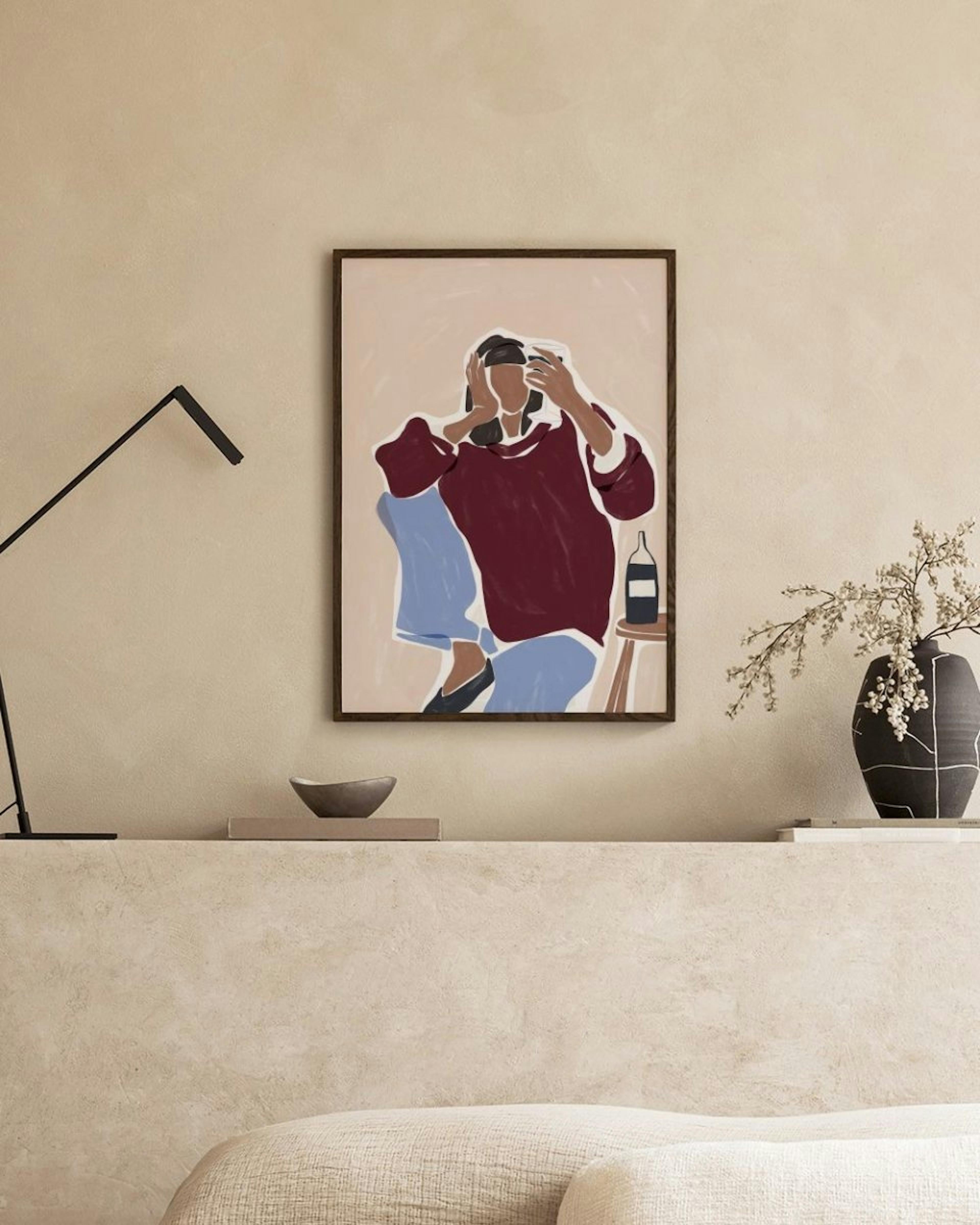 Ivy Green - Friday Night Fever Illustration Print