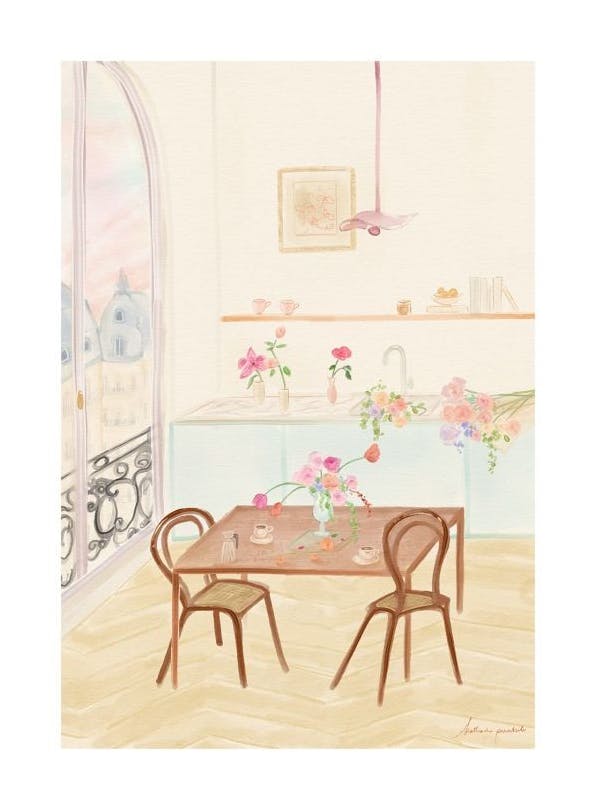 Katharina Puritscher - Kitchen Dreams Plakat (50x70 cm)- Katharina Puritscher
