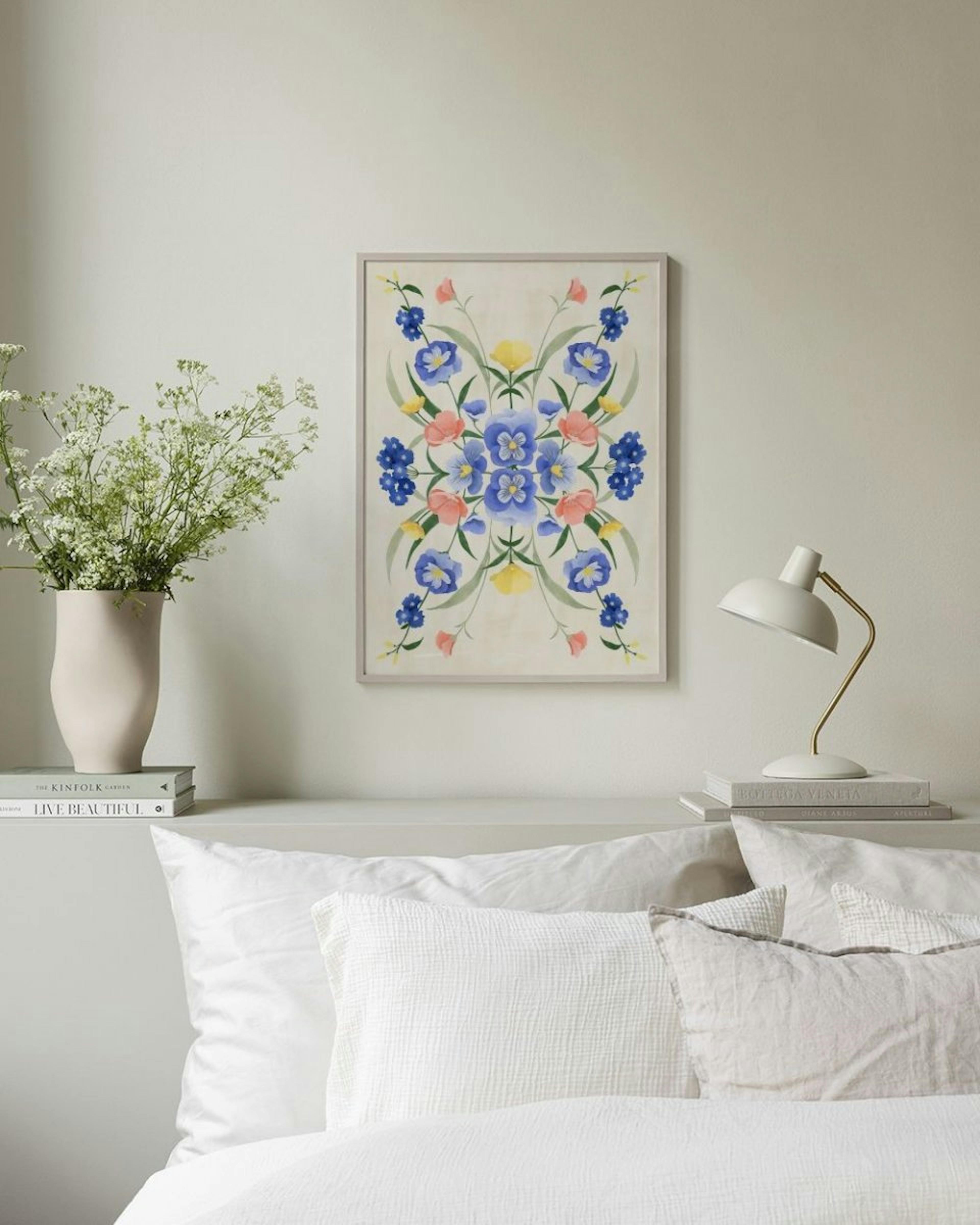 The Print Republic - Sun Kissed Garden No1 Poster