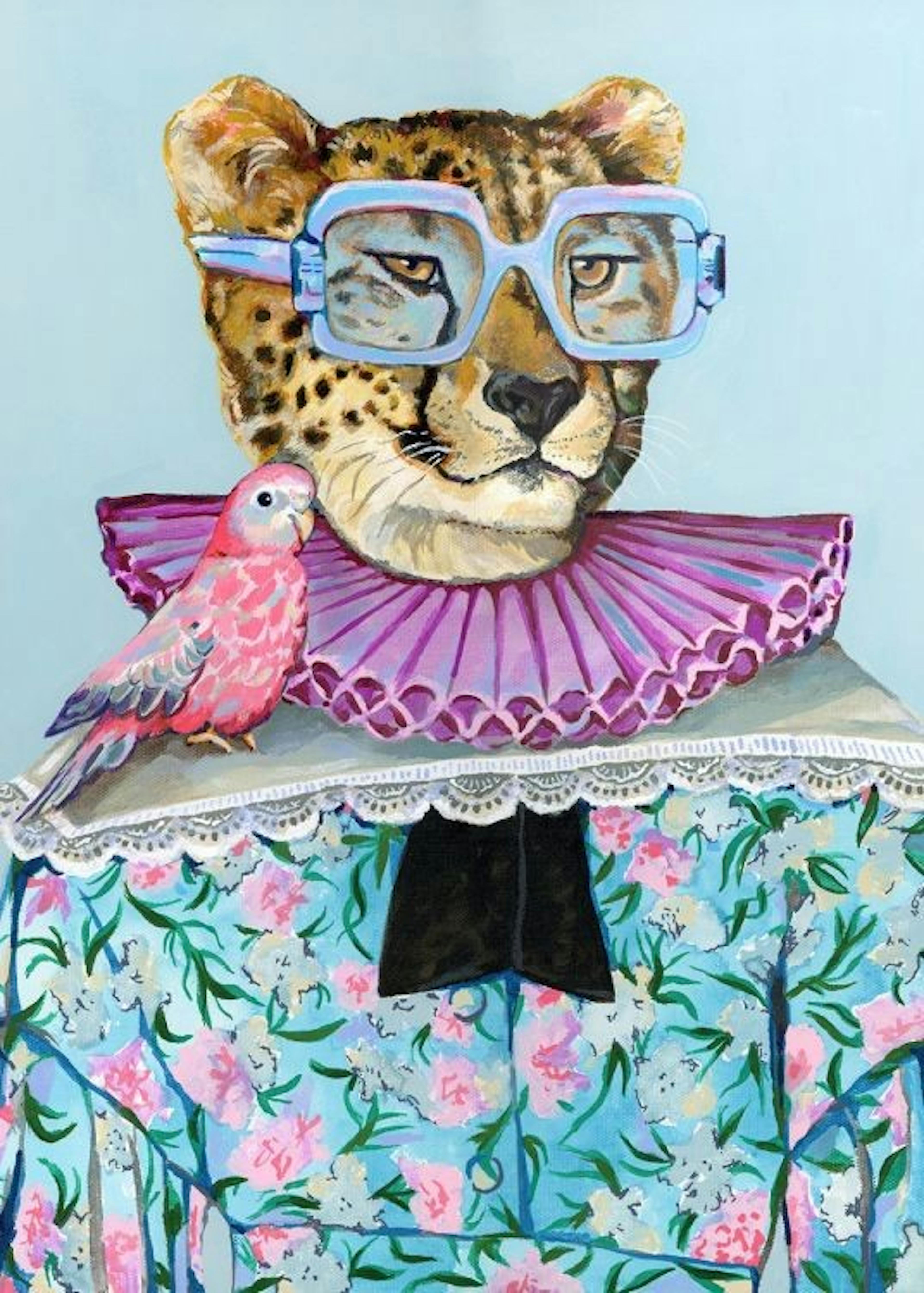 Heather Perry - Cheetah Painting Plakat 0