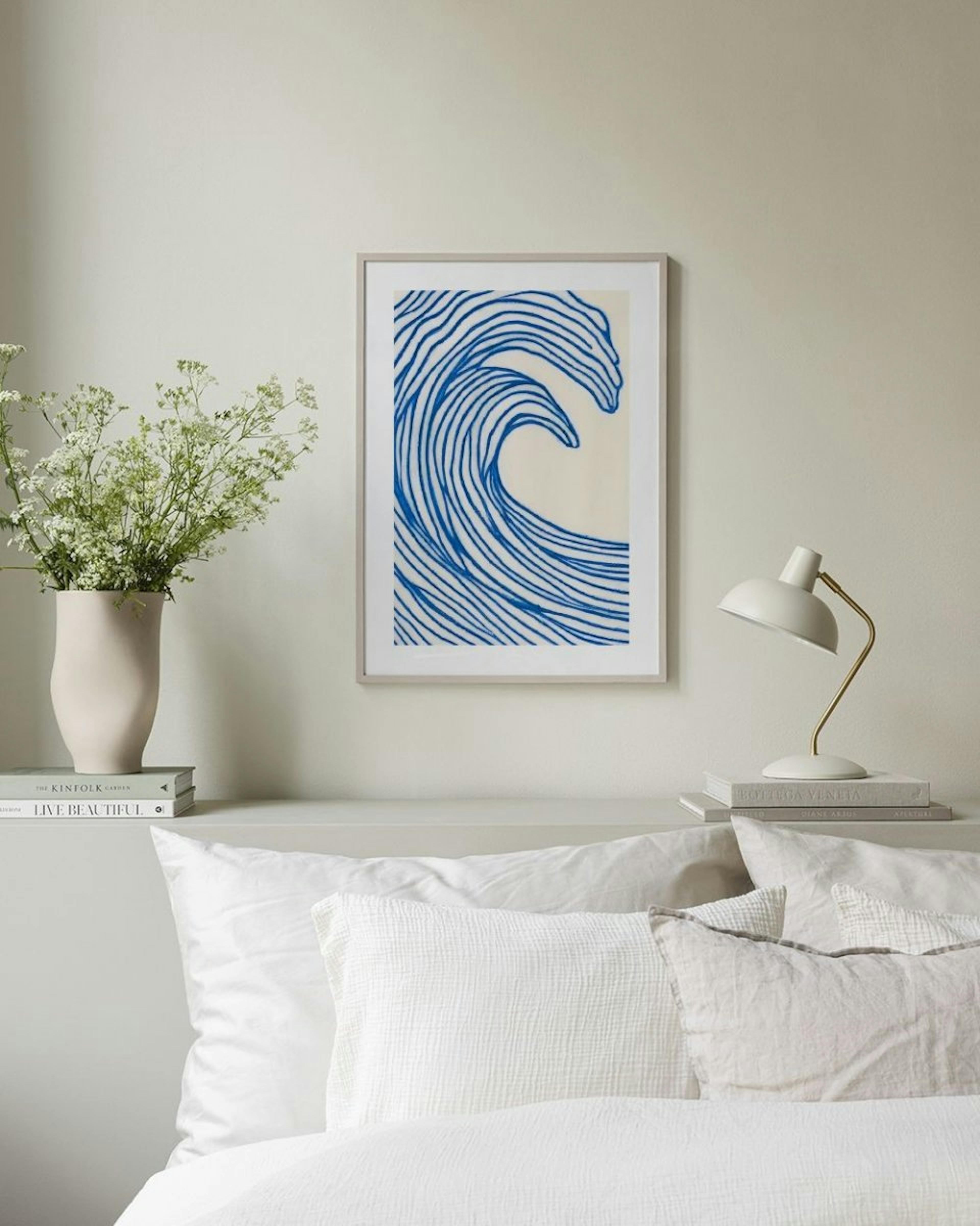 Merel Takken - Wavy Lines Poster