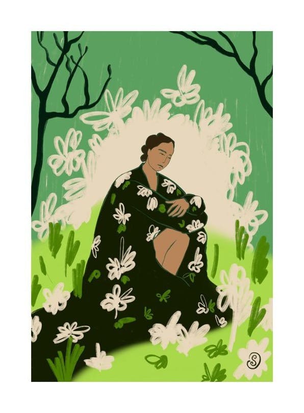 Sandra Poliakov - Garden of You Print (30x40 cm)