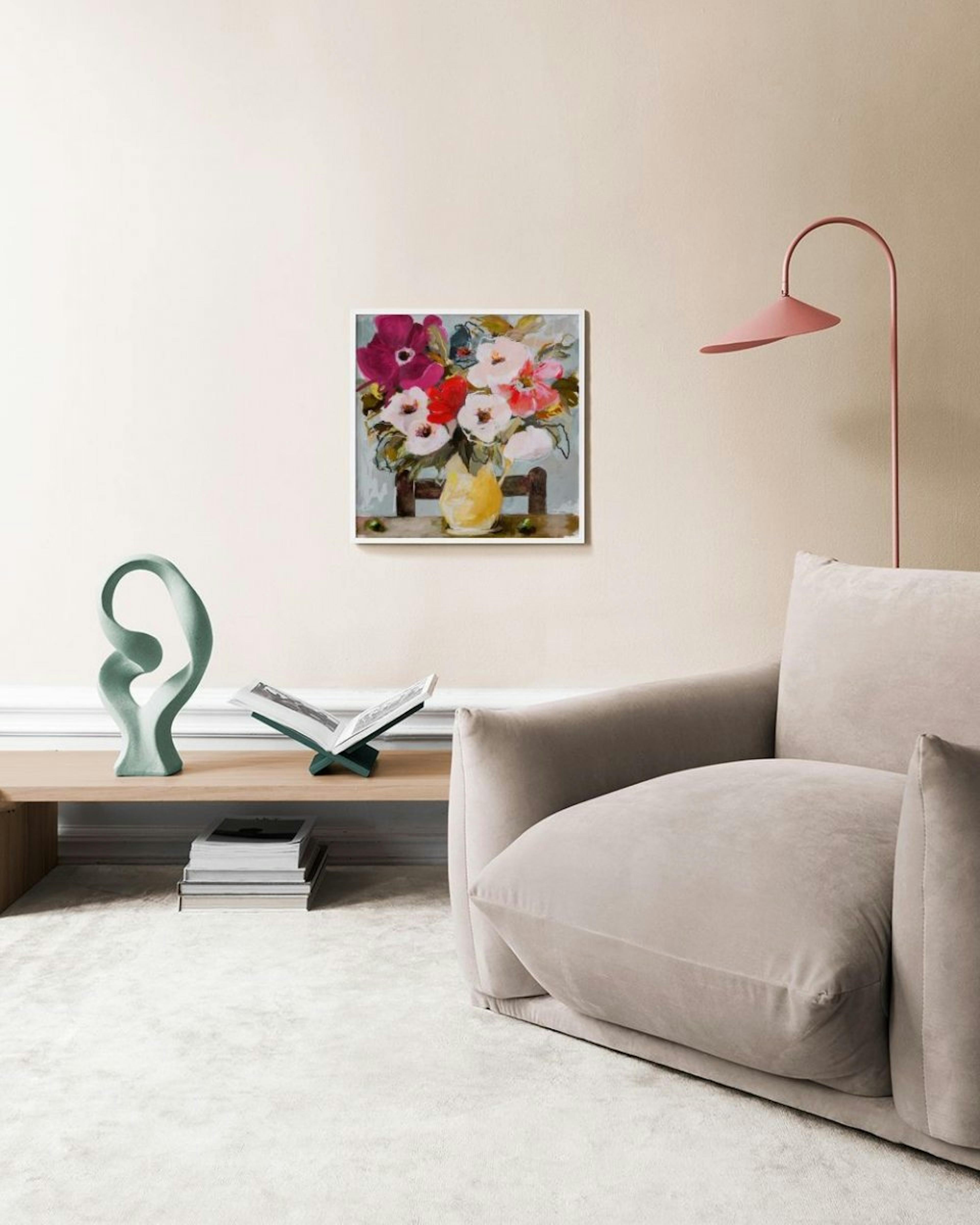 Leigh Viner - Anemones With Olives Poster