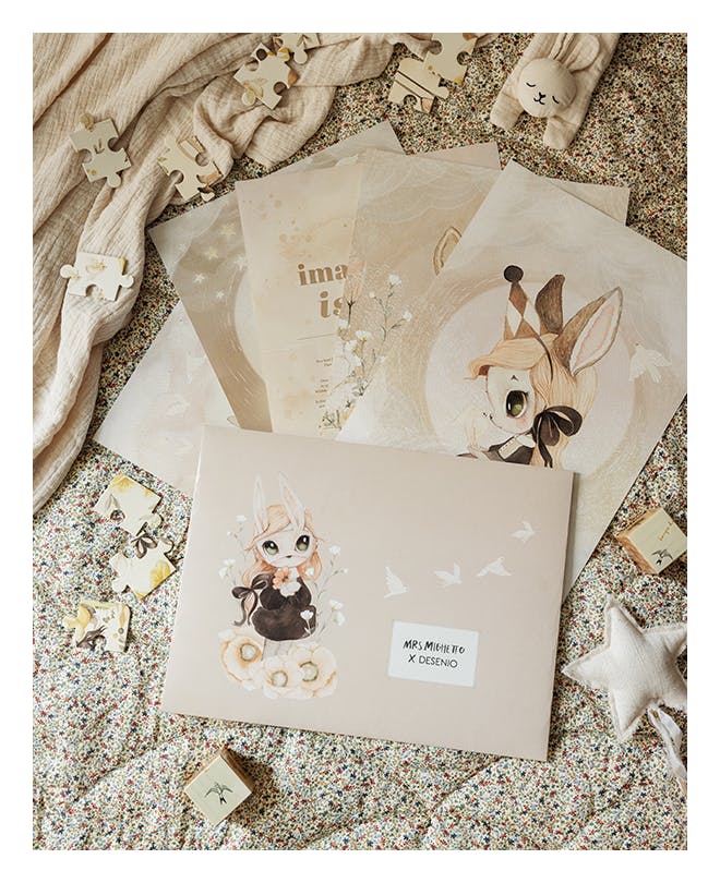 Story of the Doves - Kit No1 (30x40 cm)