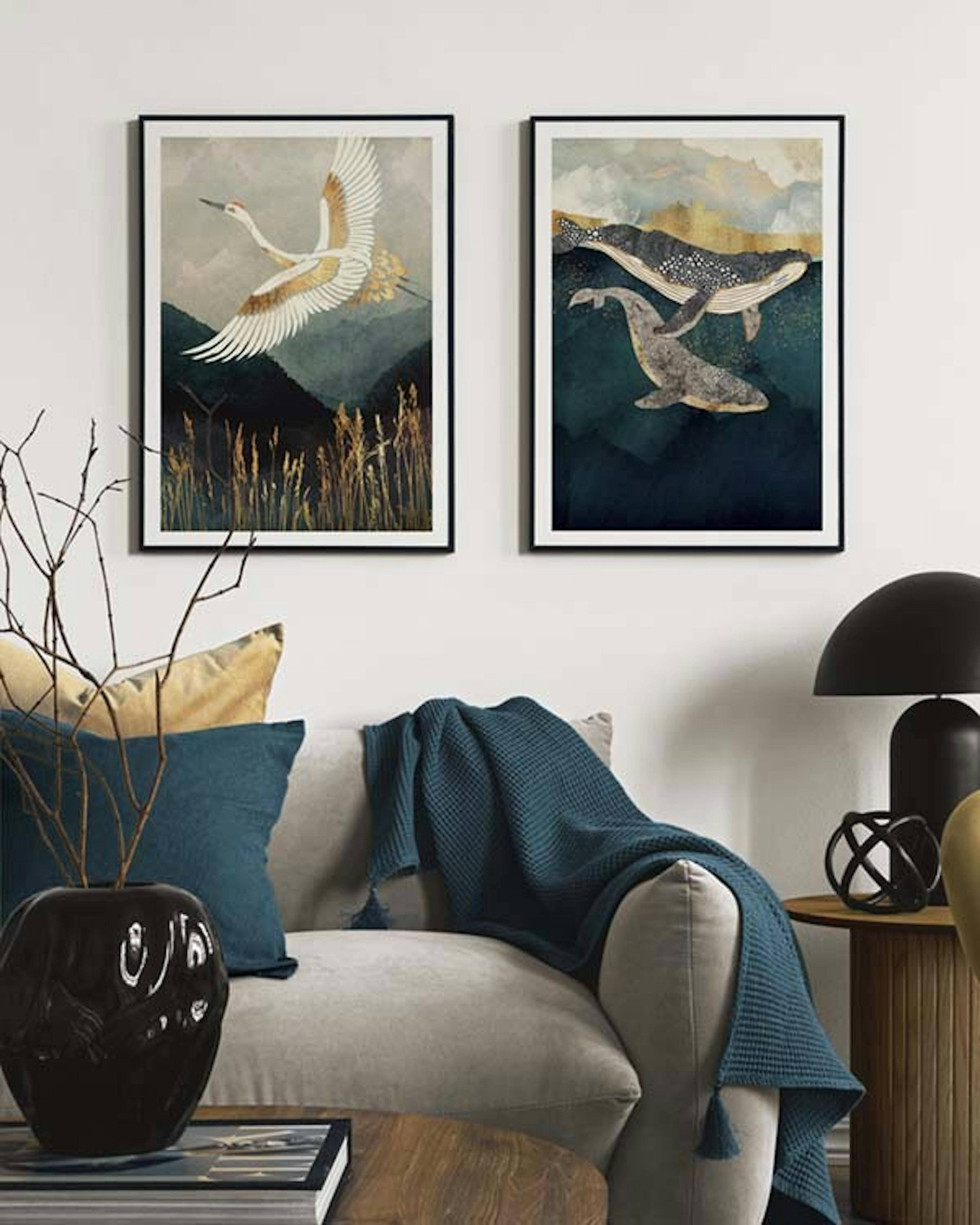 Elegant Nature Duo Paquetes de pósters 0