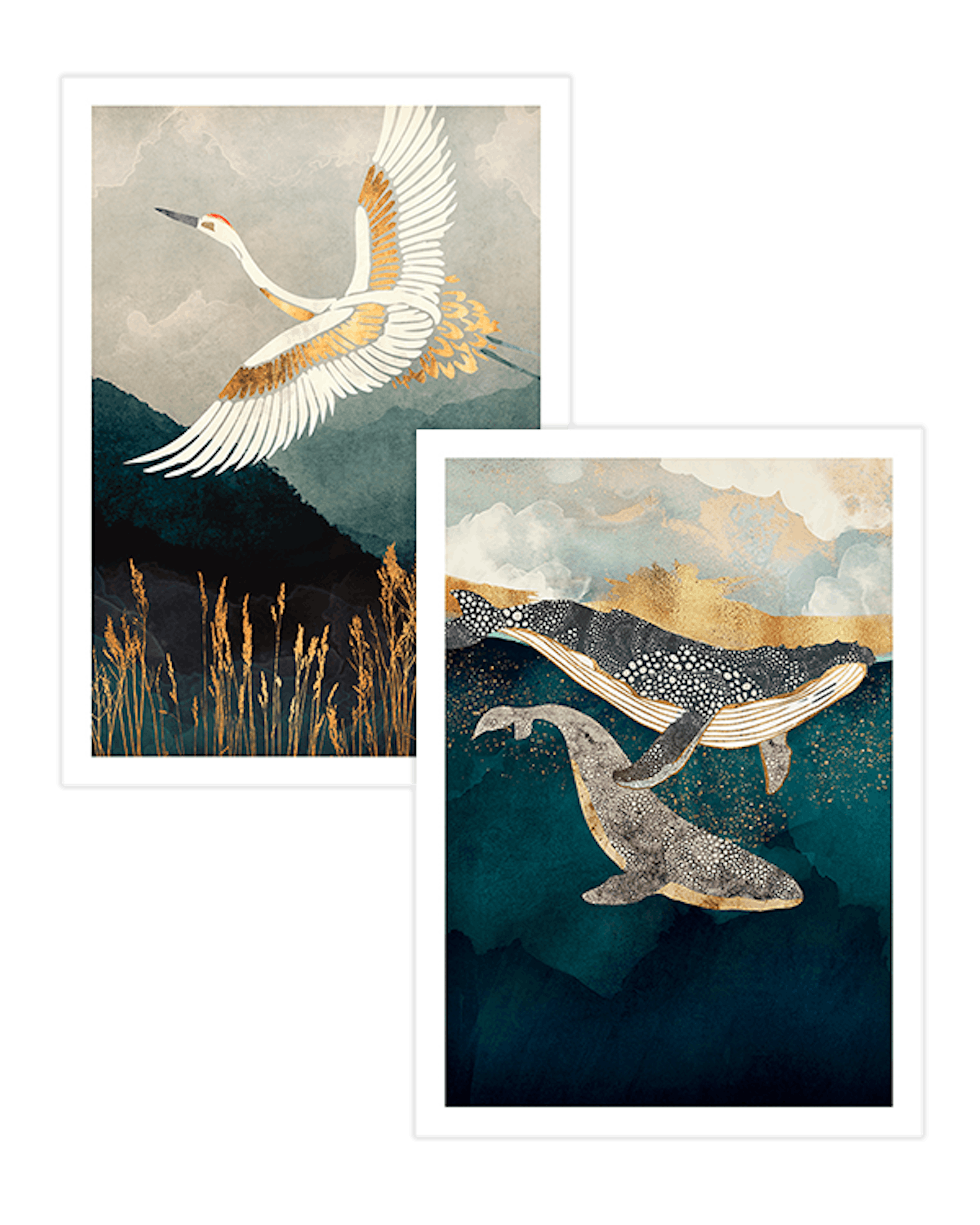 Elegant Nature Duo Posterpaket