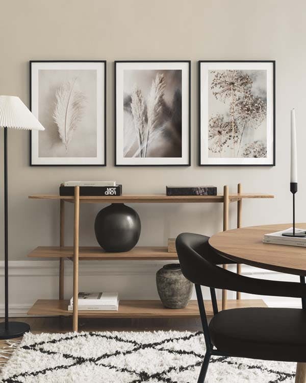Natural Aesthetics Trio Postersets (30x40 cm) -  Postersets