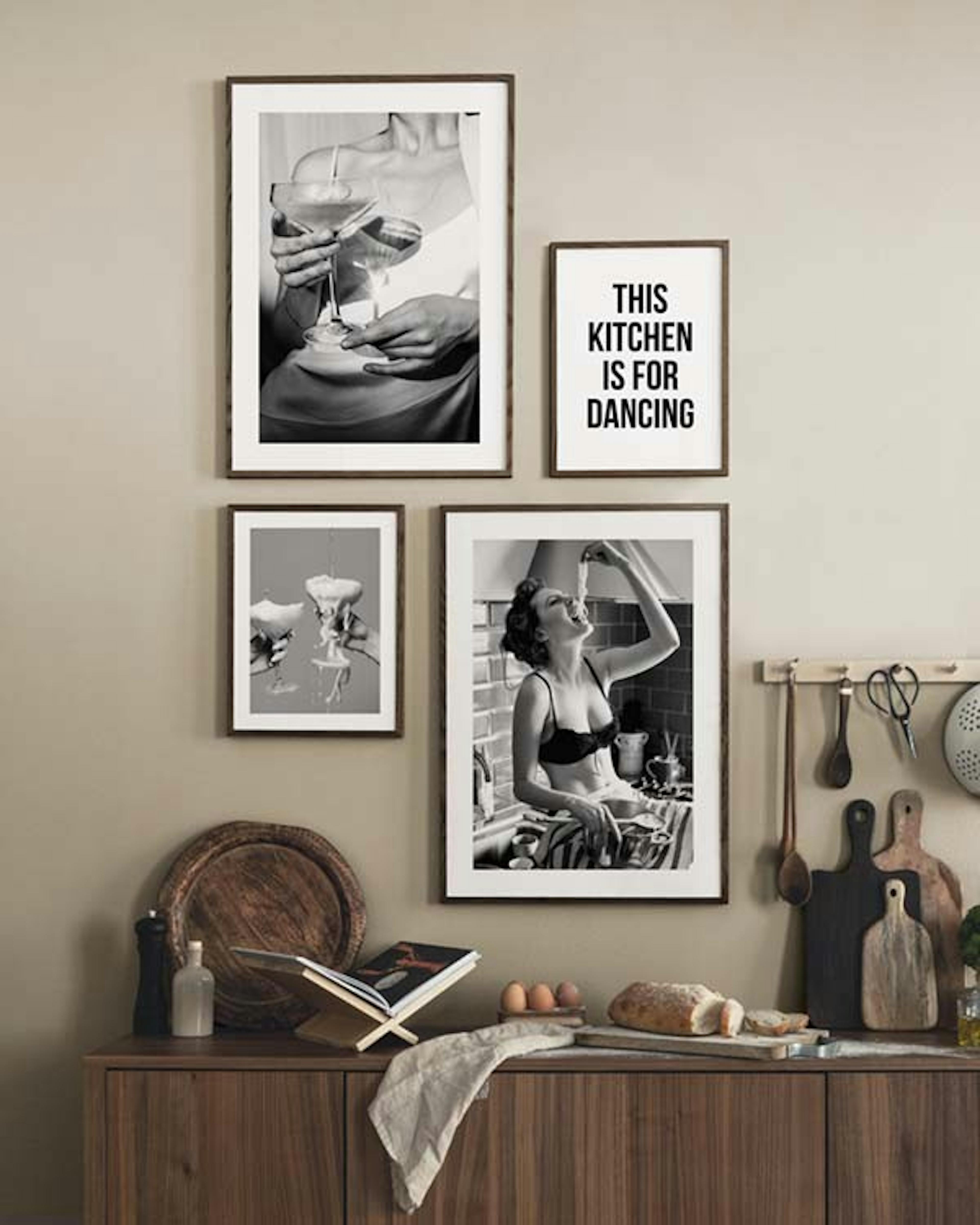 Kitchen Glamour Collection Paquetes de pósters