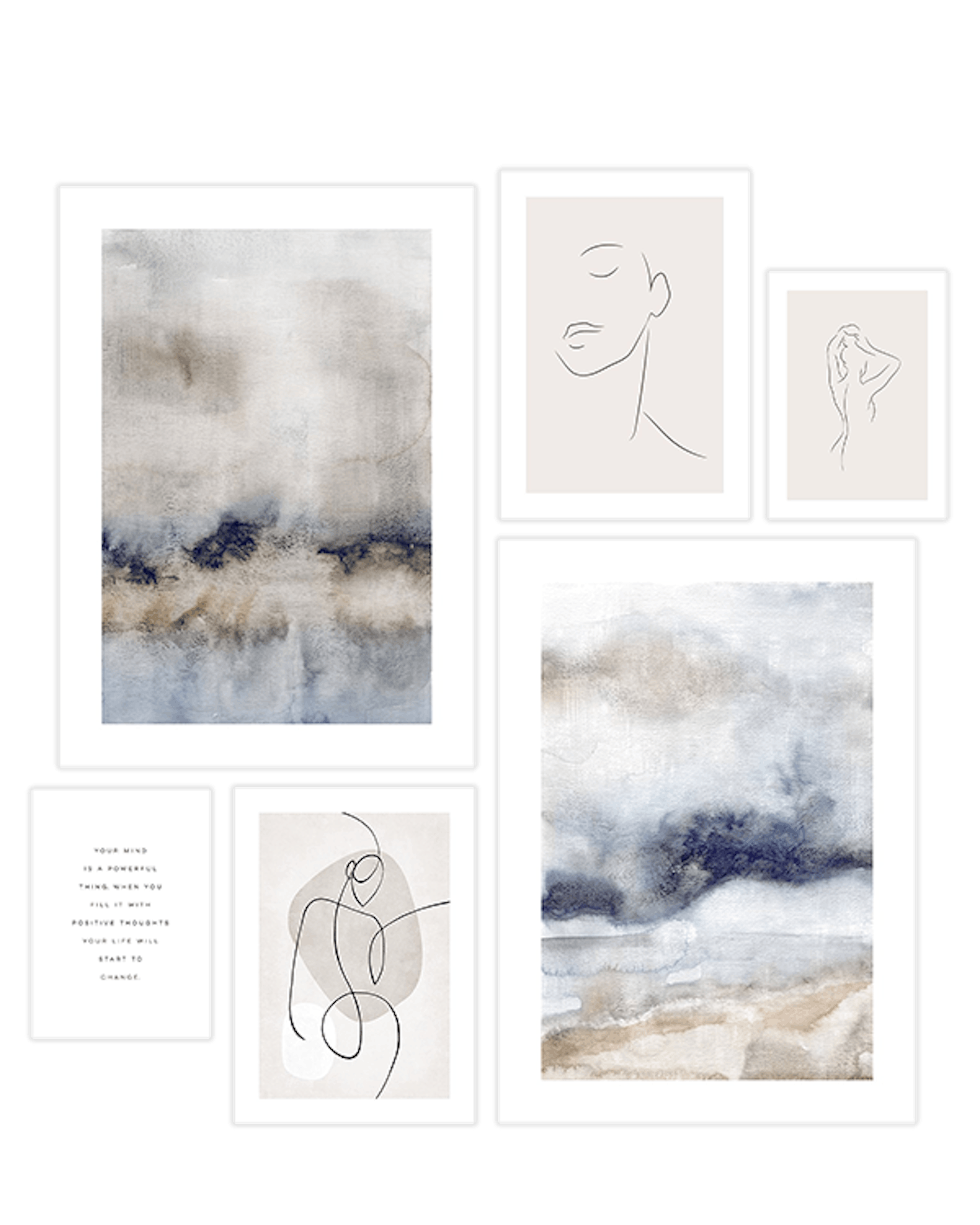 Abstract Collection Lot de posters
