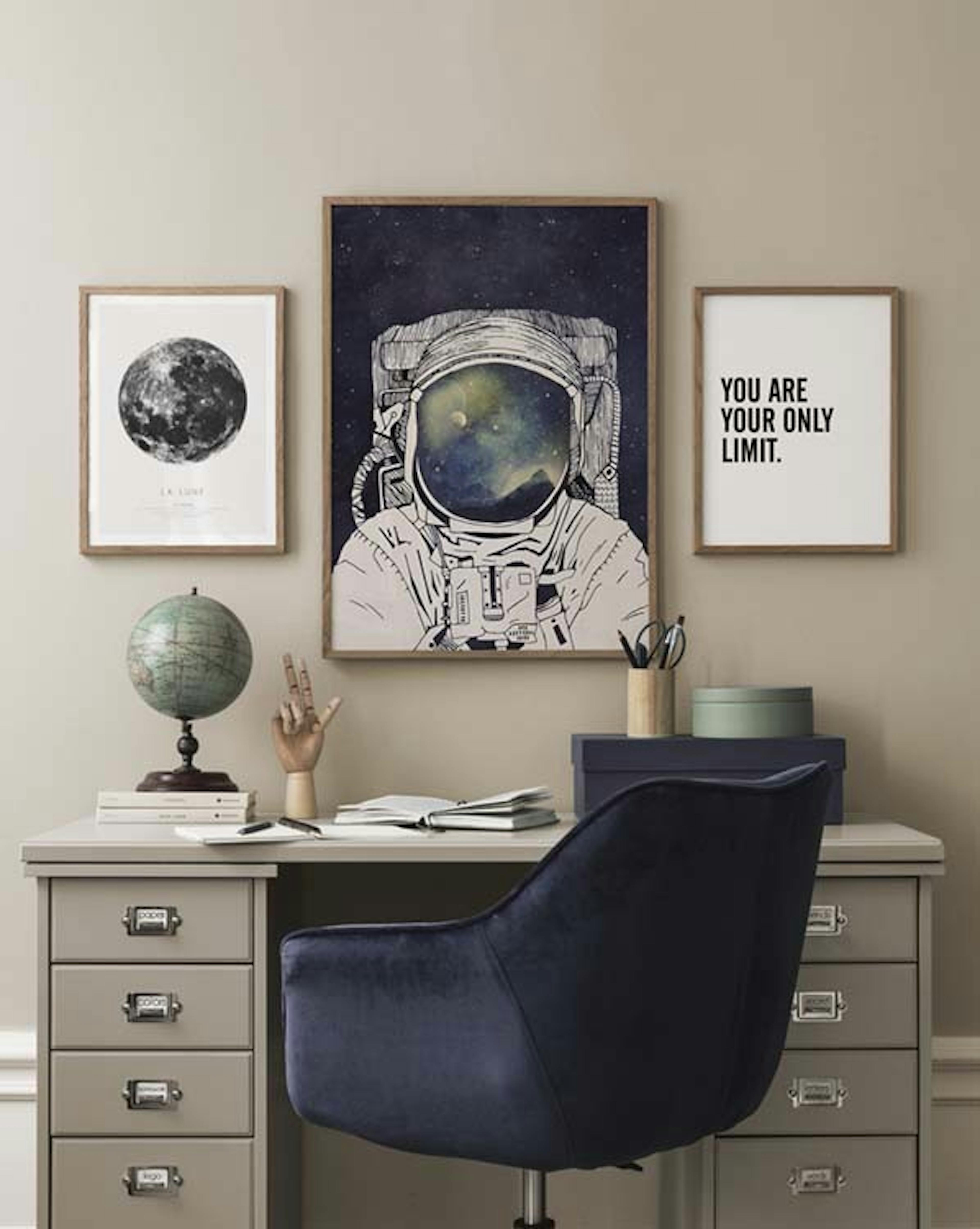 Space Trio Plakat pakker