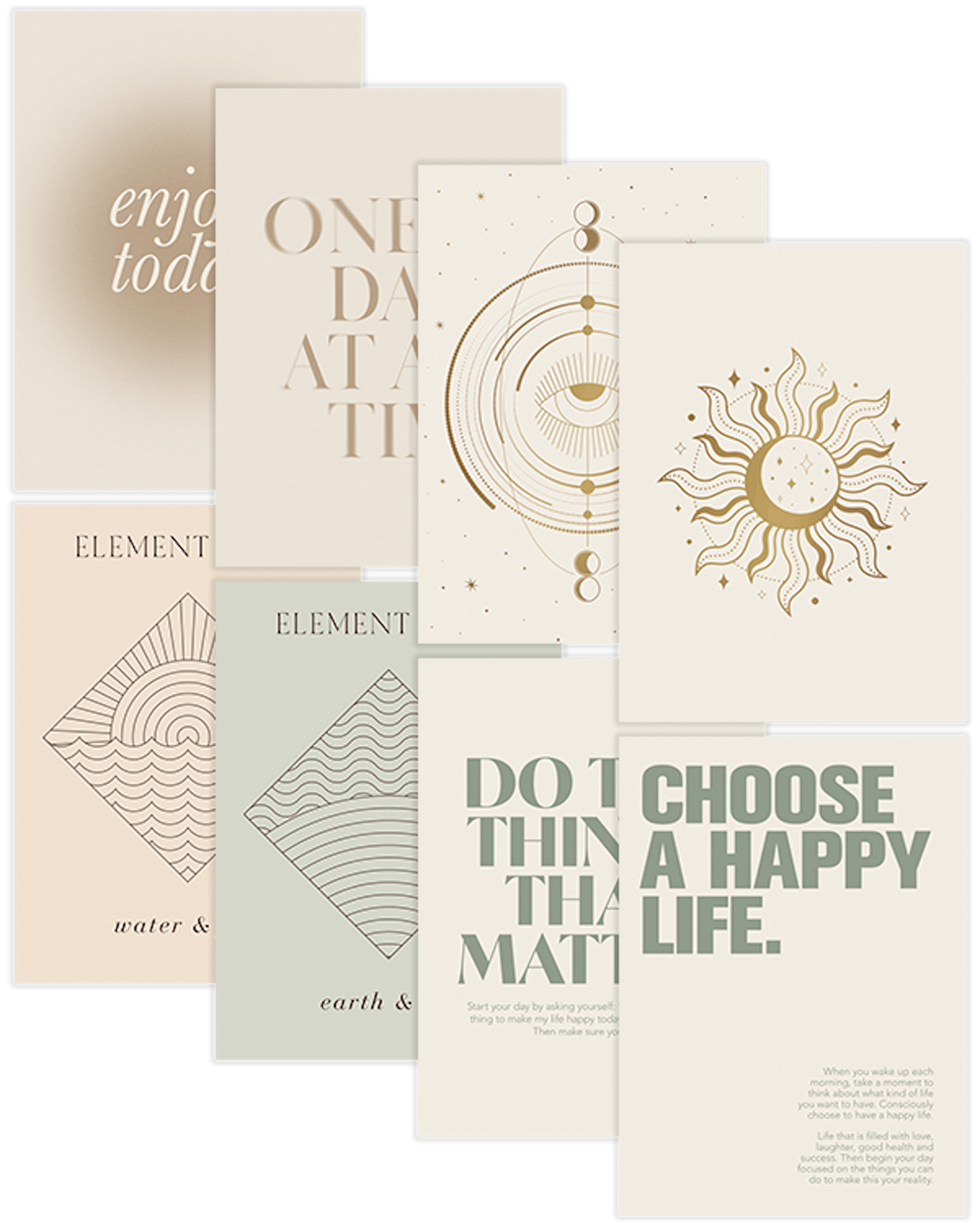 Spiritual Collection Poster pack