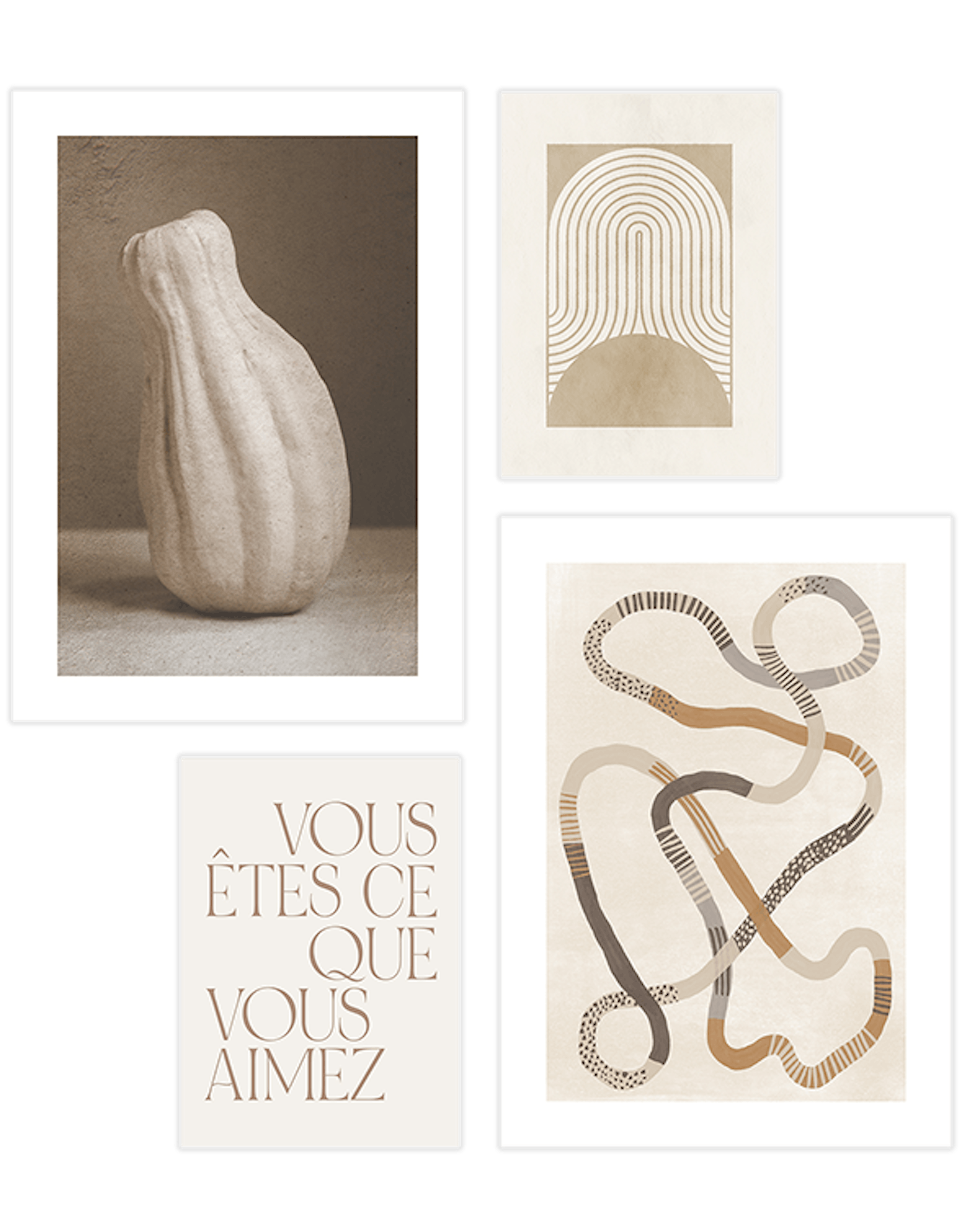 Earthy Collection Posterpaket