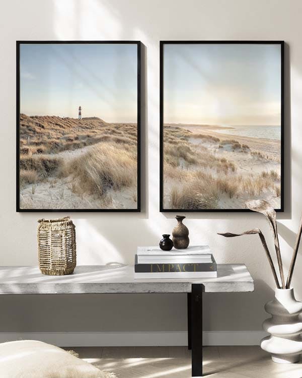 Lighthouse Beach Duo Posterpaket