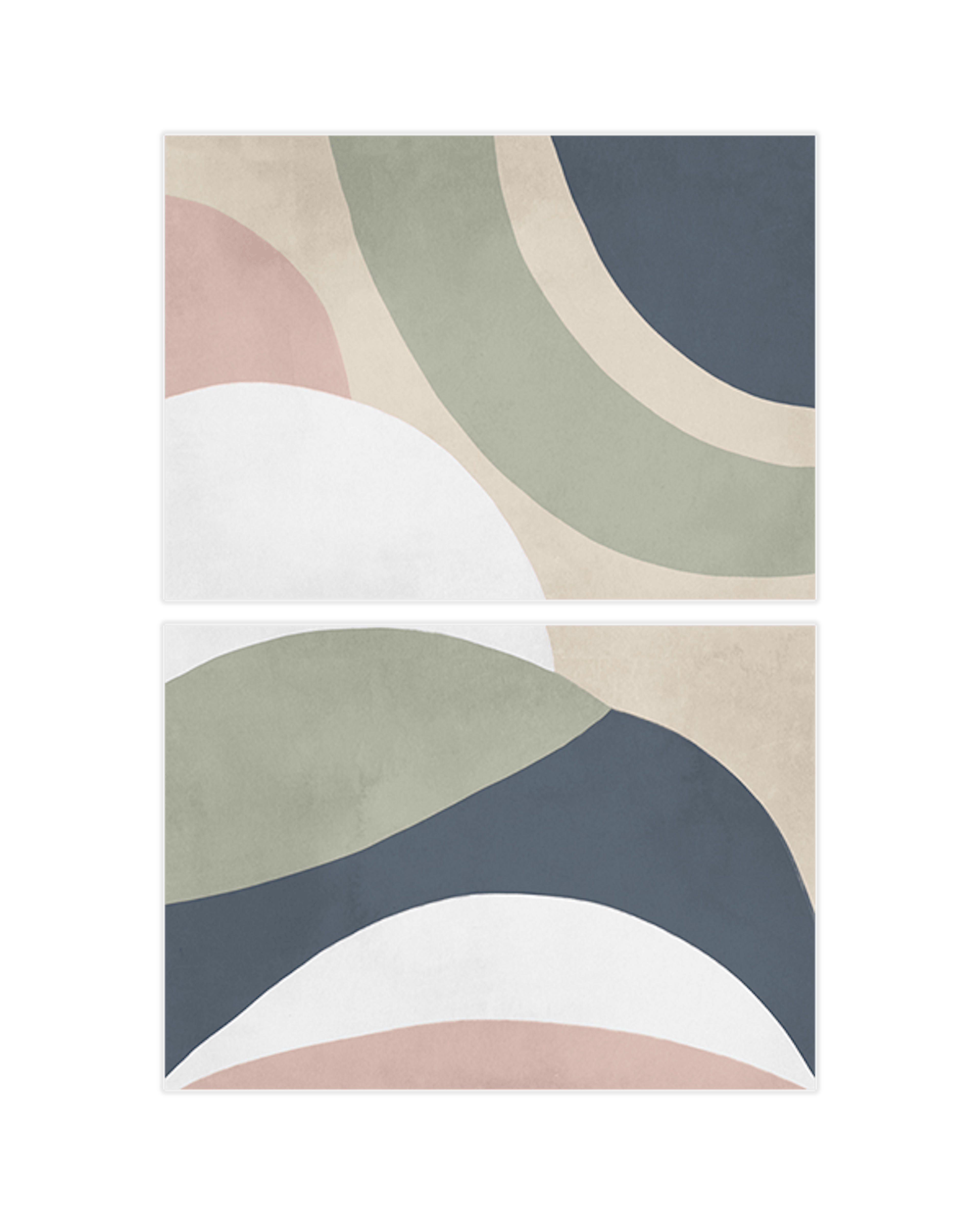 Soft Shapes Duo Paquetes de pósters