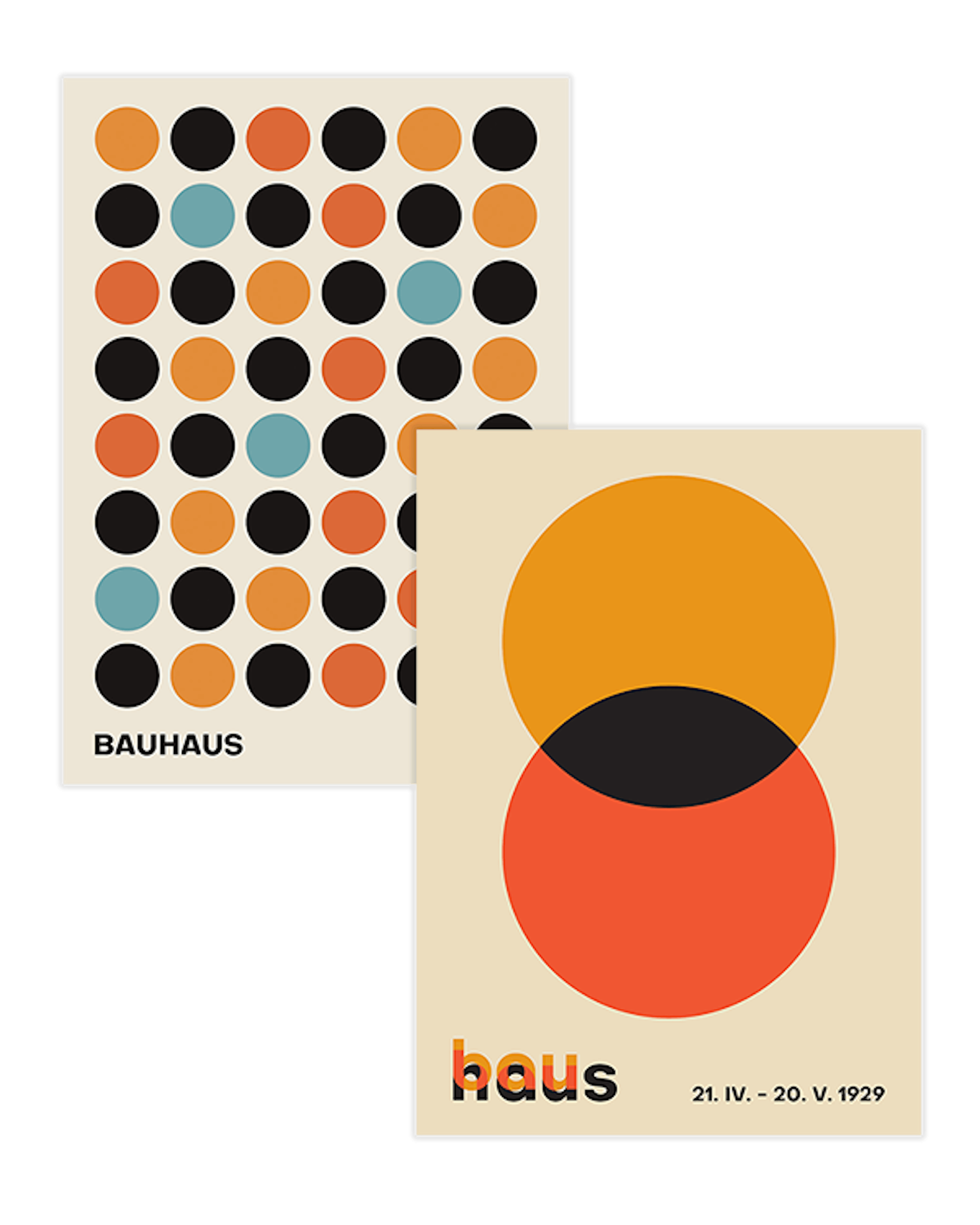 Bauhaus Duo Paquetes de pósters