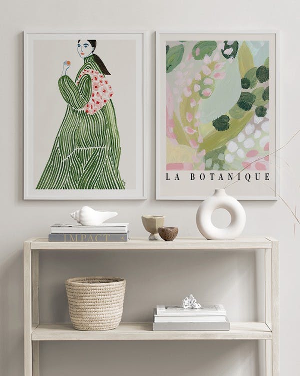 Prints - Green Beauty Poster Pack (30x40 cm) - Poster pack
