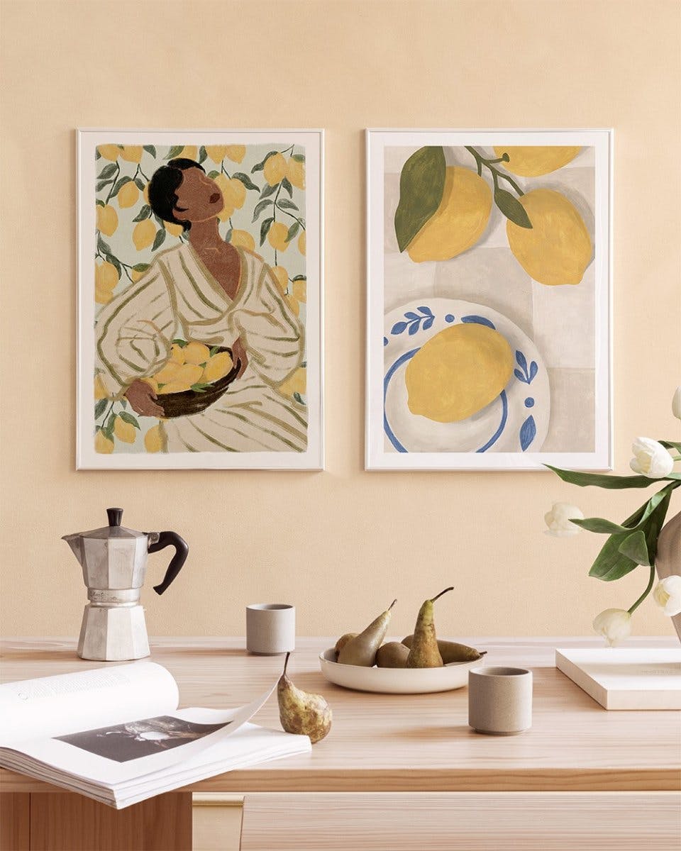 Prints - Citrus Bowl Poster Pack (30x40 cm) - Poster pack