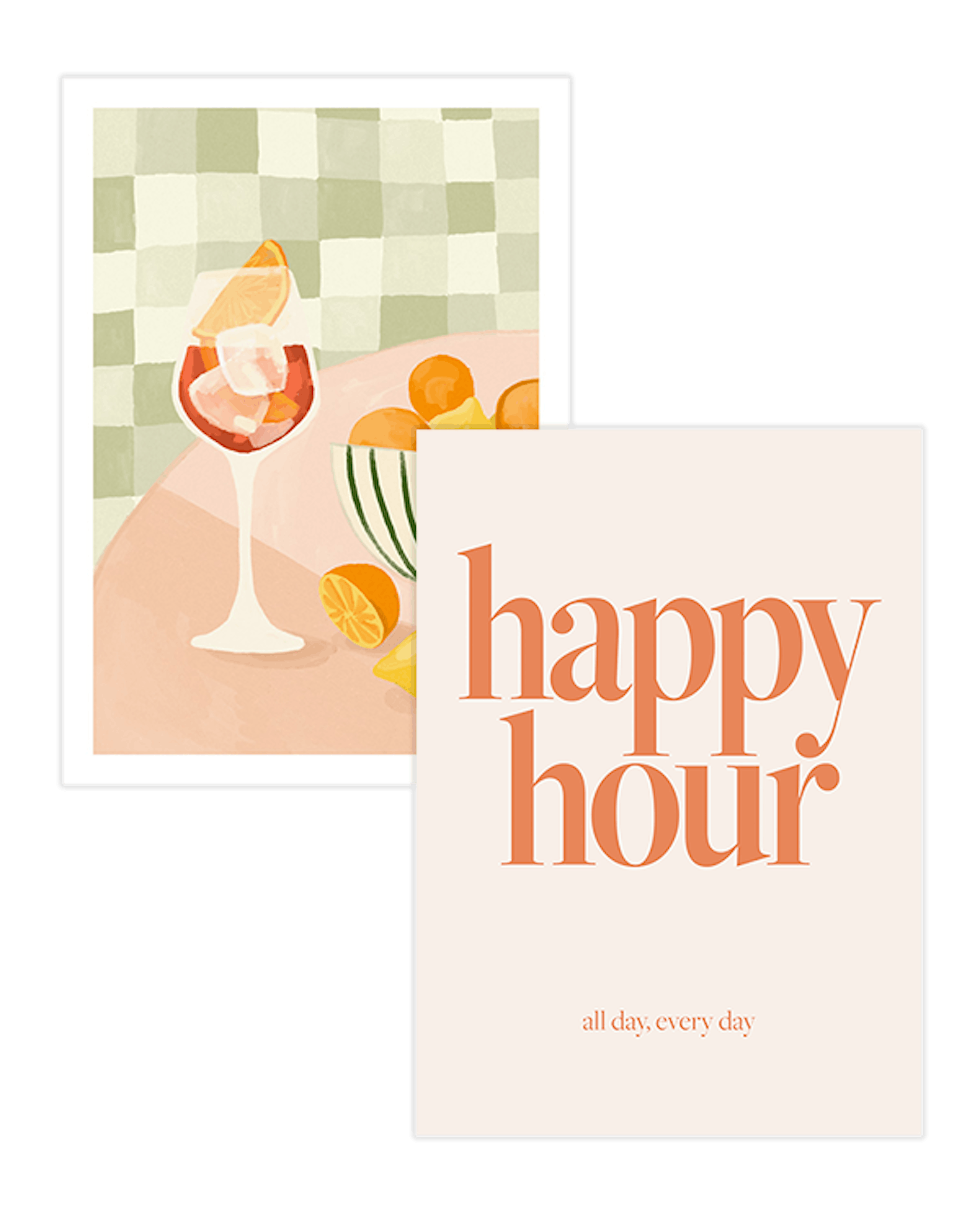 Happy Hour Pacchetto di Poster