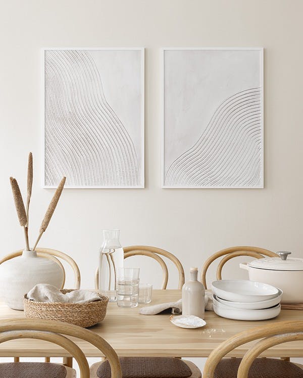 Soft Lines Postersets (50x70 cm) -  Postersets