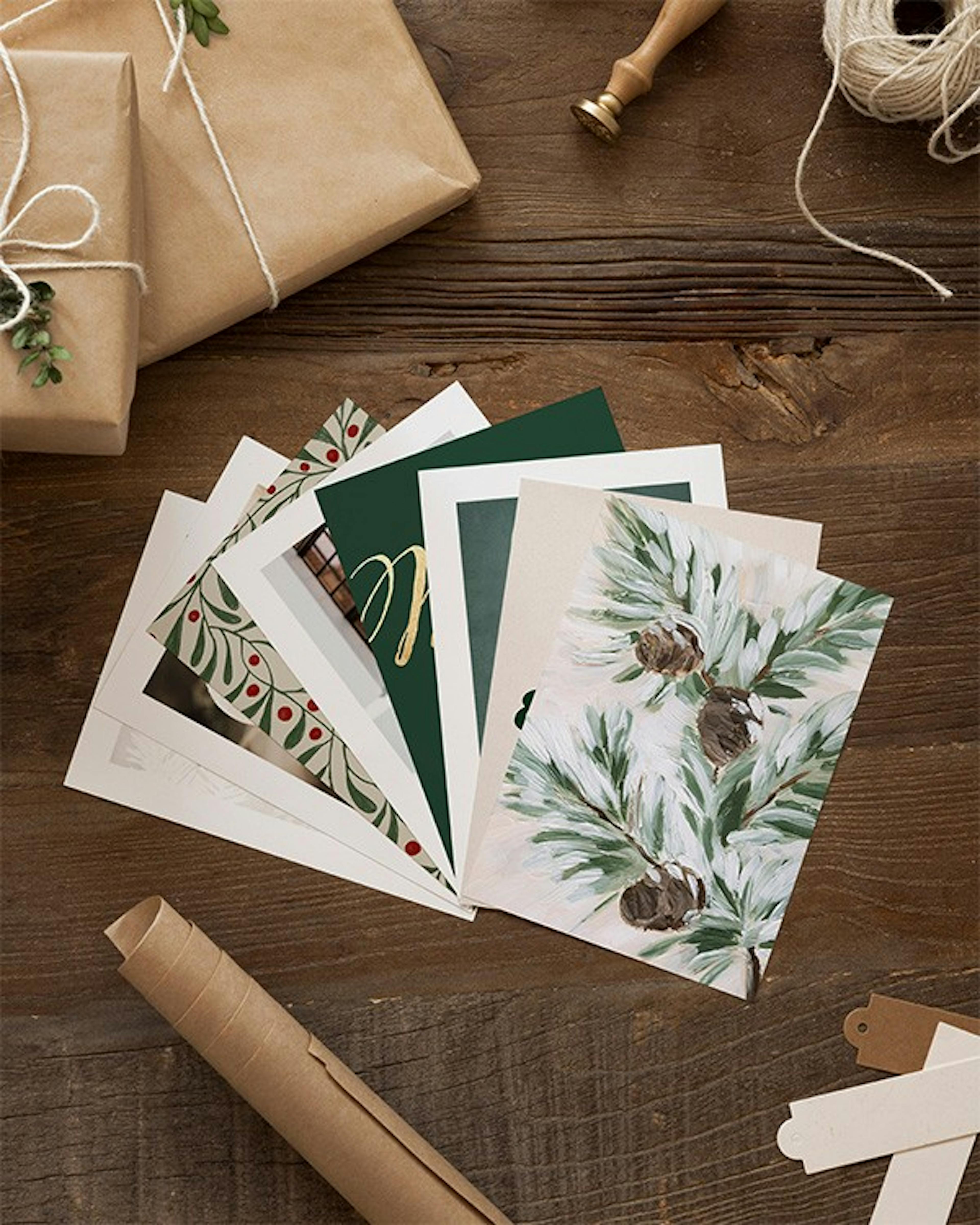 Evergreen Holiday Cards