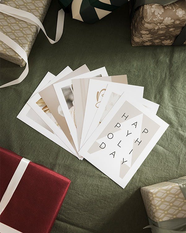 Golden Holiday Cards (ONE SIZE)