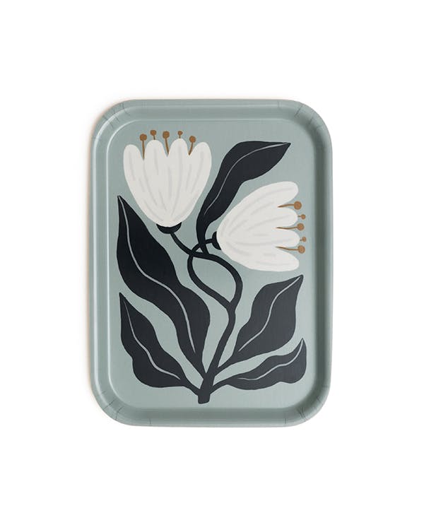 Graphic Florals Tray (27x20 cm)