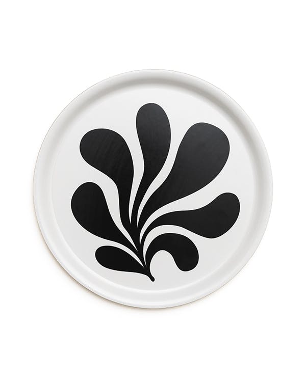 Graphic Leaf Taca (Ø 31 cm)- Tace