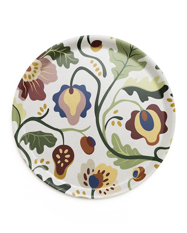 Colorful Garden Round Bricka (Ø 38 cm)