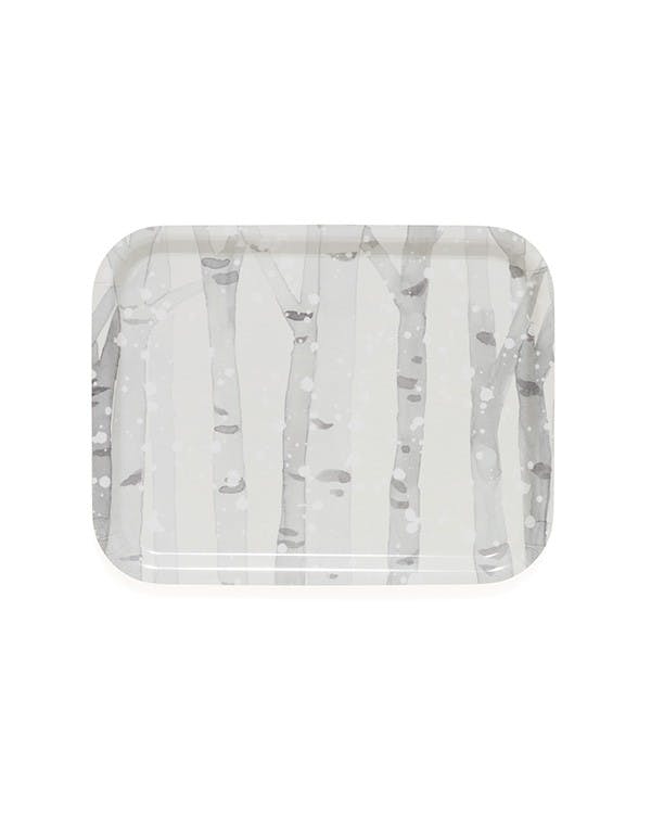 Birch Forest Tablett (36 x 28 cm)