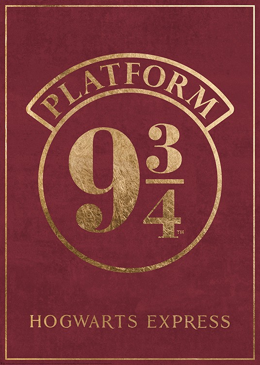 Harry Potter™ - Platform 9 3/4 Poster