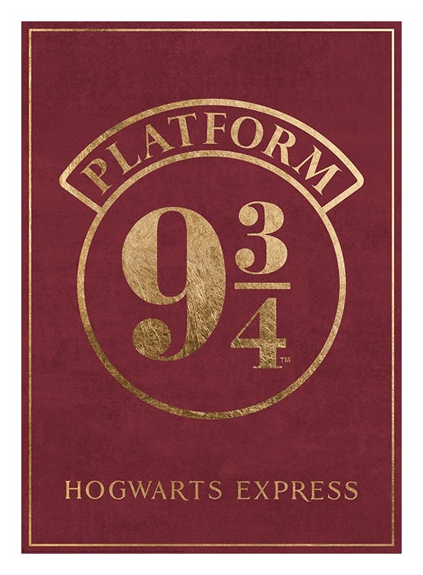 Harry Potter™ - Platform 9 3/4 Plakat (30x40 cm)- Harry Potter™